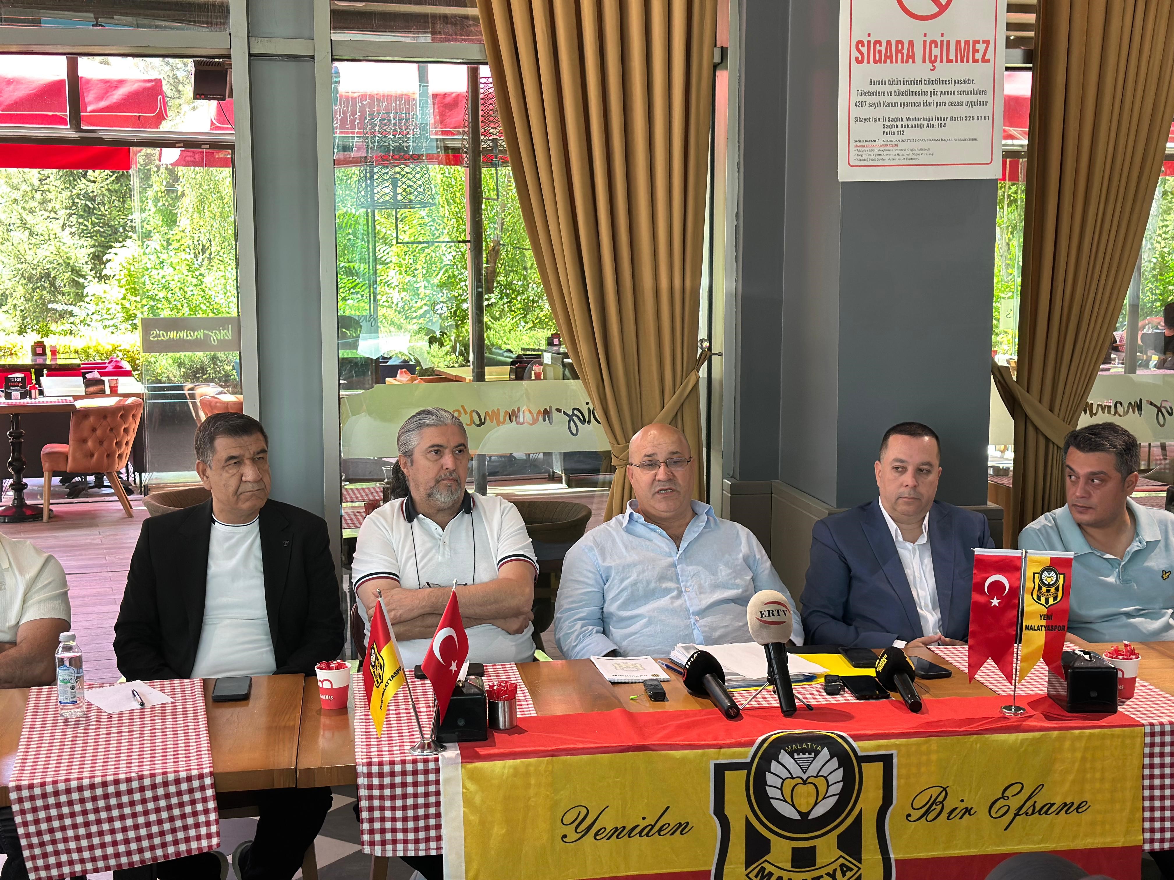 Yeni Malatyaspor Başkanı Haşim Karadağ'dan Açıklamalar (1)