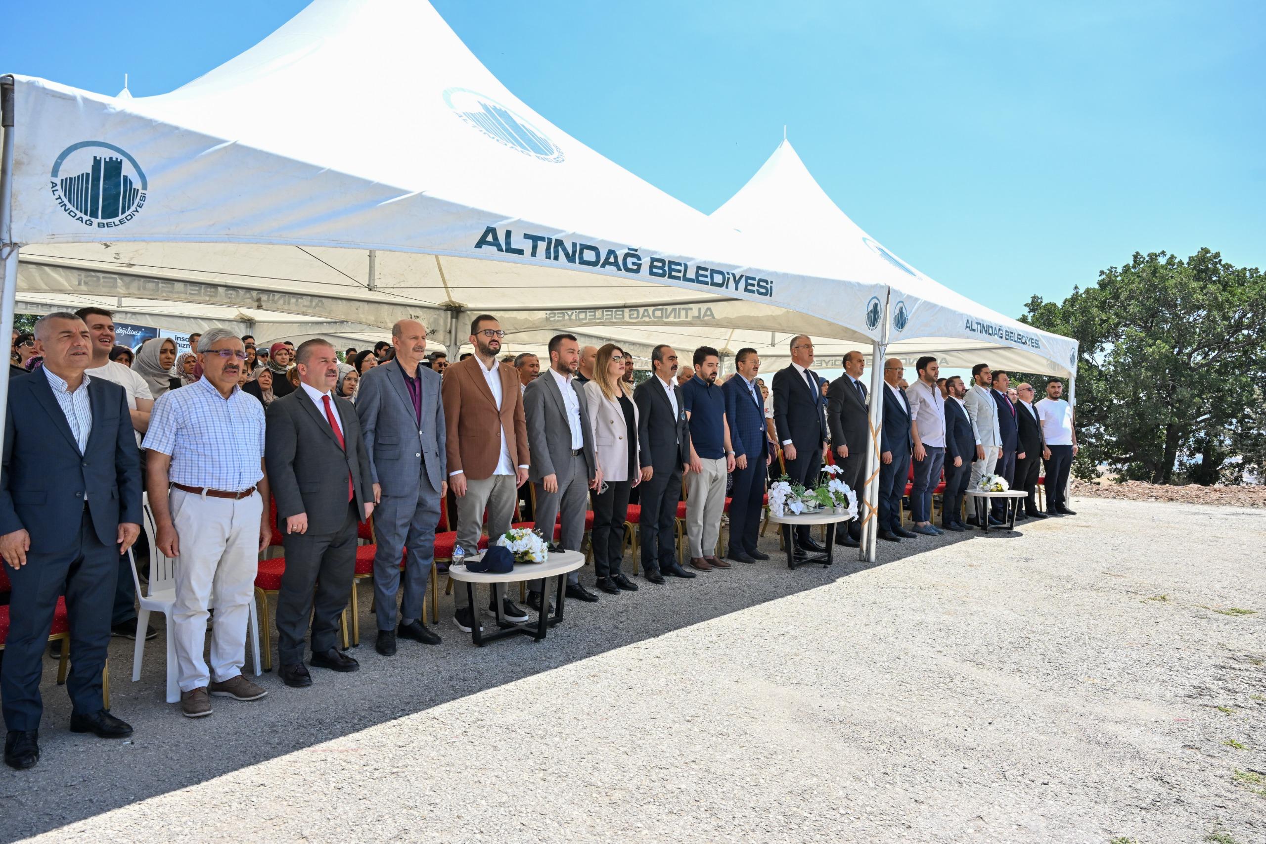 Altindağ’da Sevgi̇ Dolu Temel Atma Töreni̇ (2)