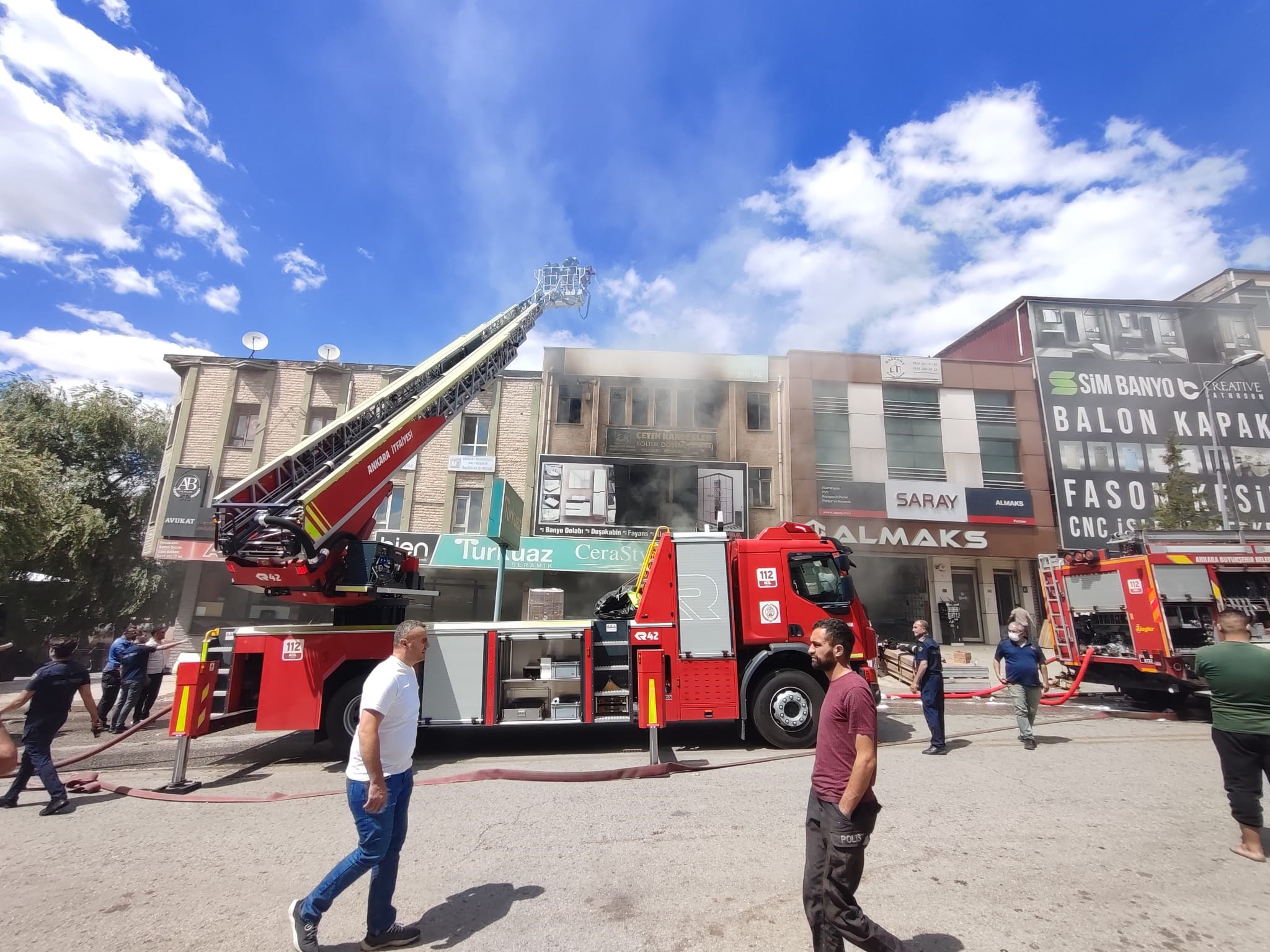 Ankara Siteler Yangın (2)