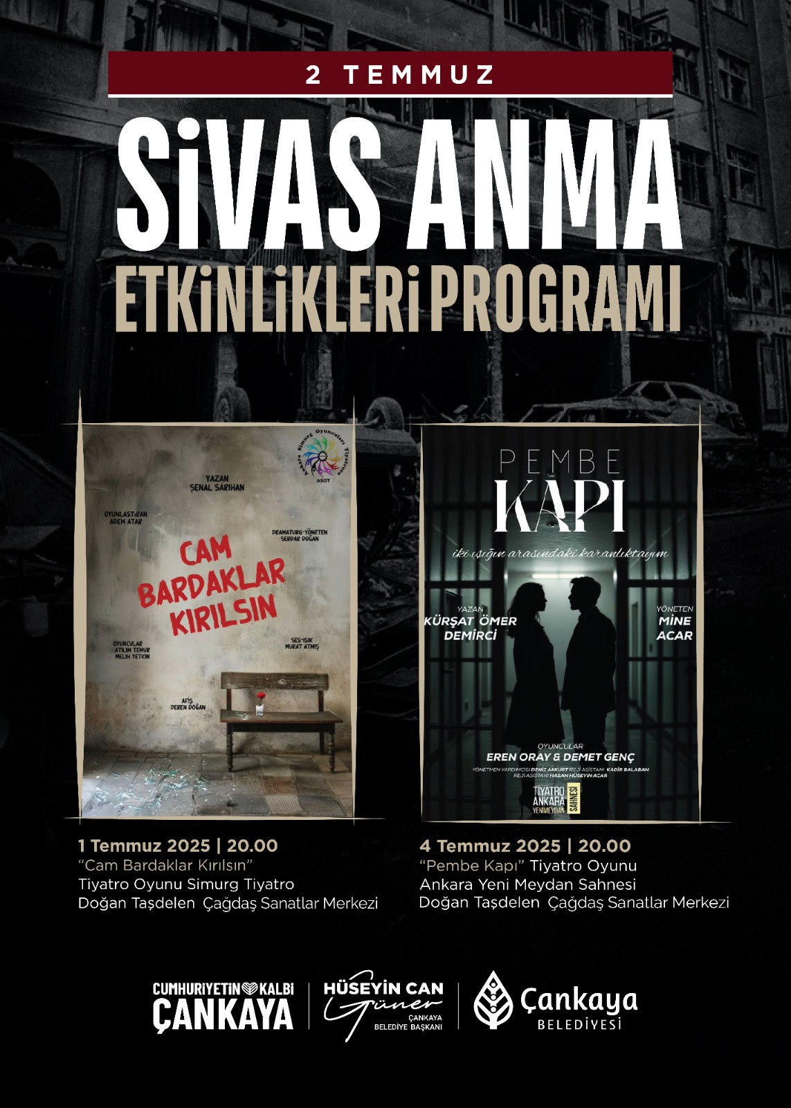 Çankaya Belediyesi 2 Temmuz Anma Programı Etkinlikler (3)