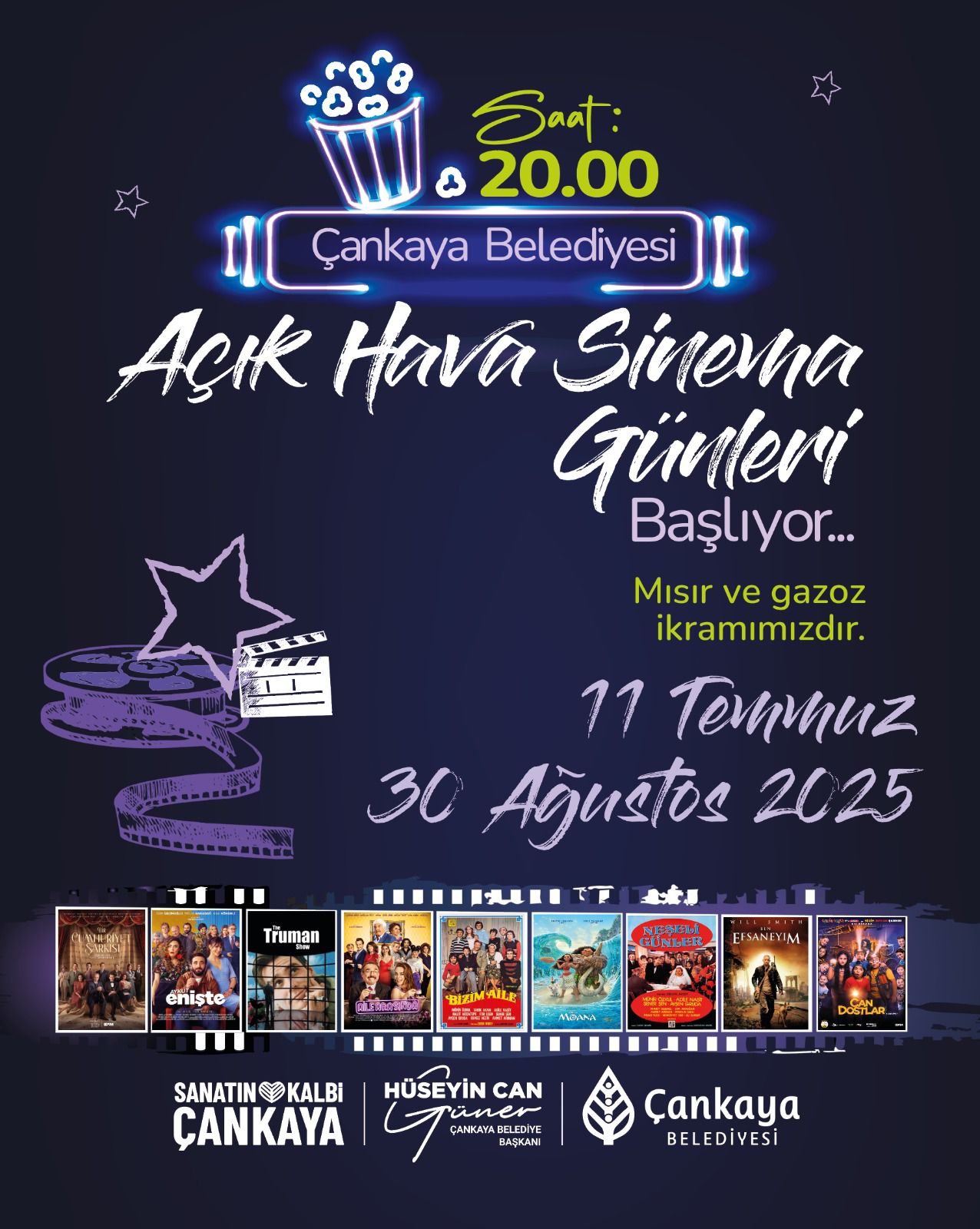 Çankaya Belediyesi Açık Hava Sinema Günleri (1)
