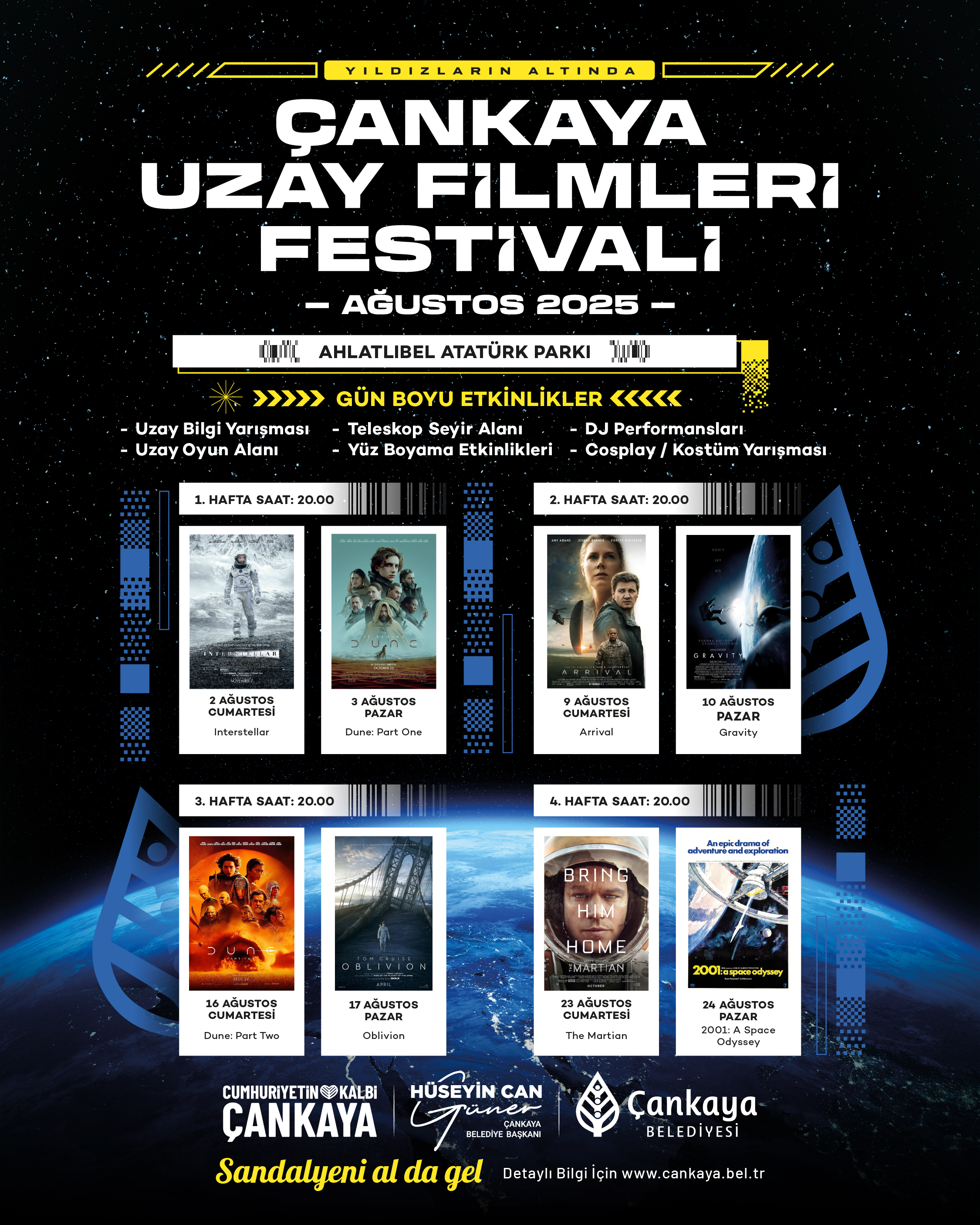 Çankaya’da Uzay Filmleri Festivali Başlıyor (2)