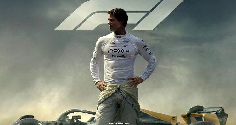 F1 Movie Brad Pitt Poster 750X400 1