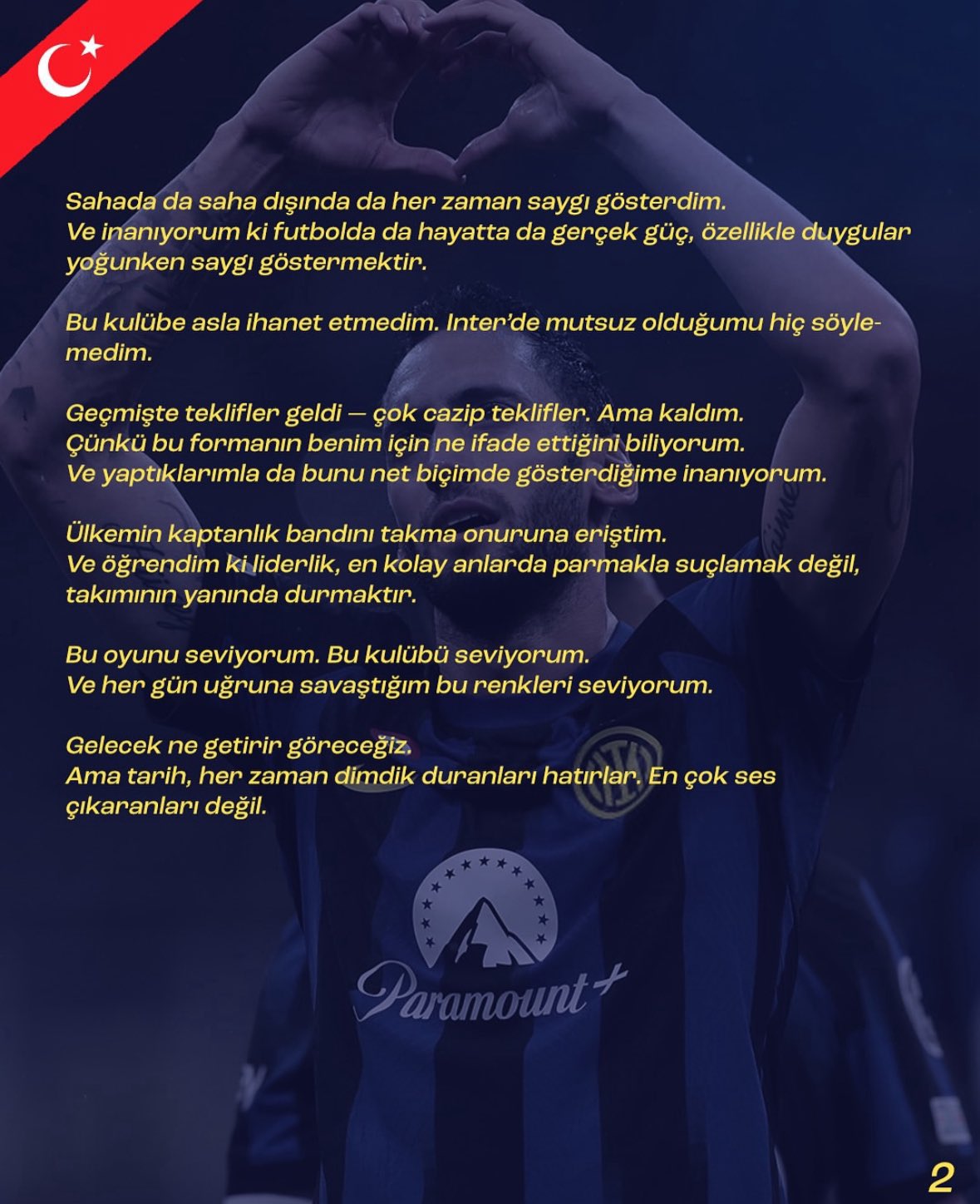 Hakan Çalhanoğlu Açıklama 2