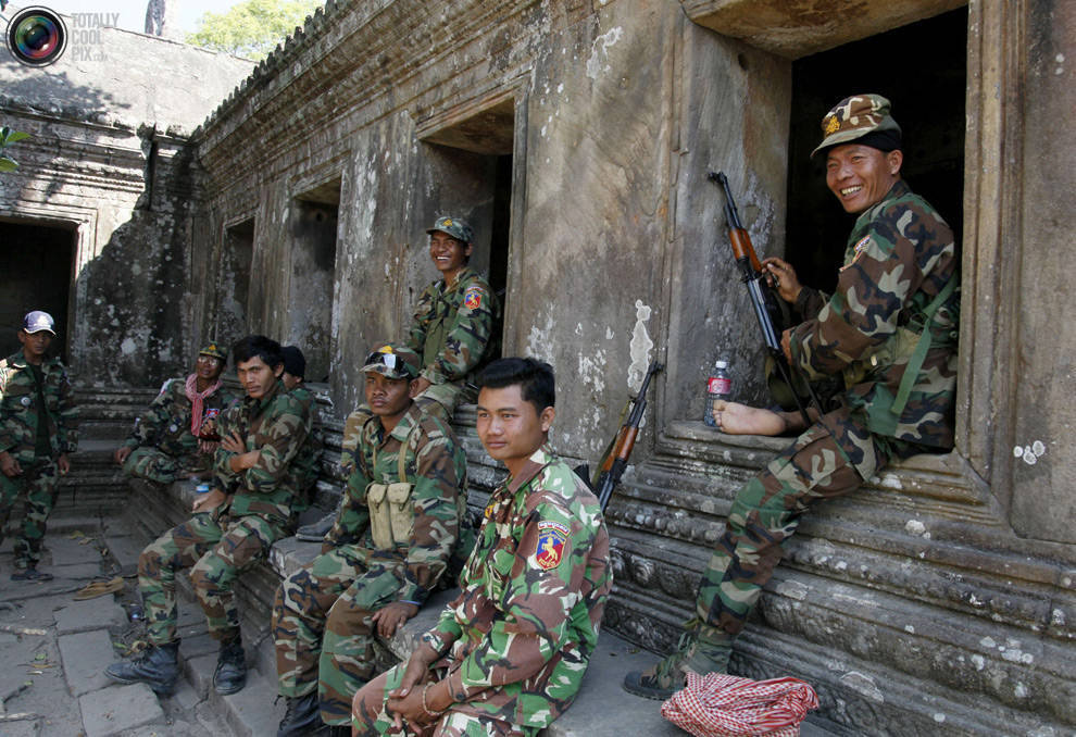 Kamboçya Tayland Savaş (1)