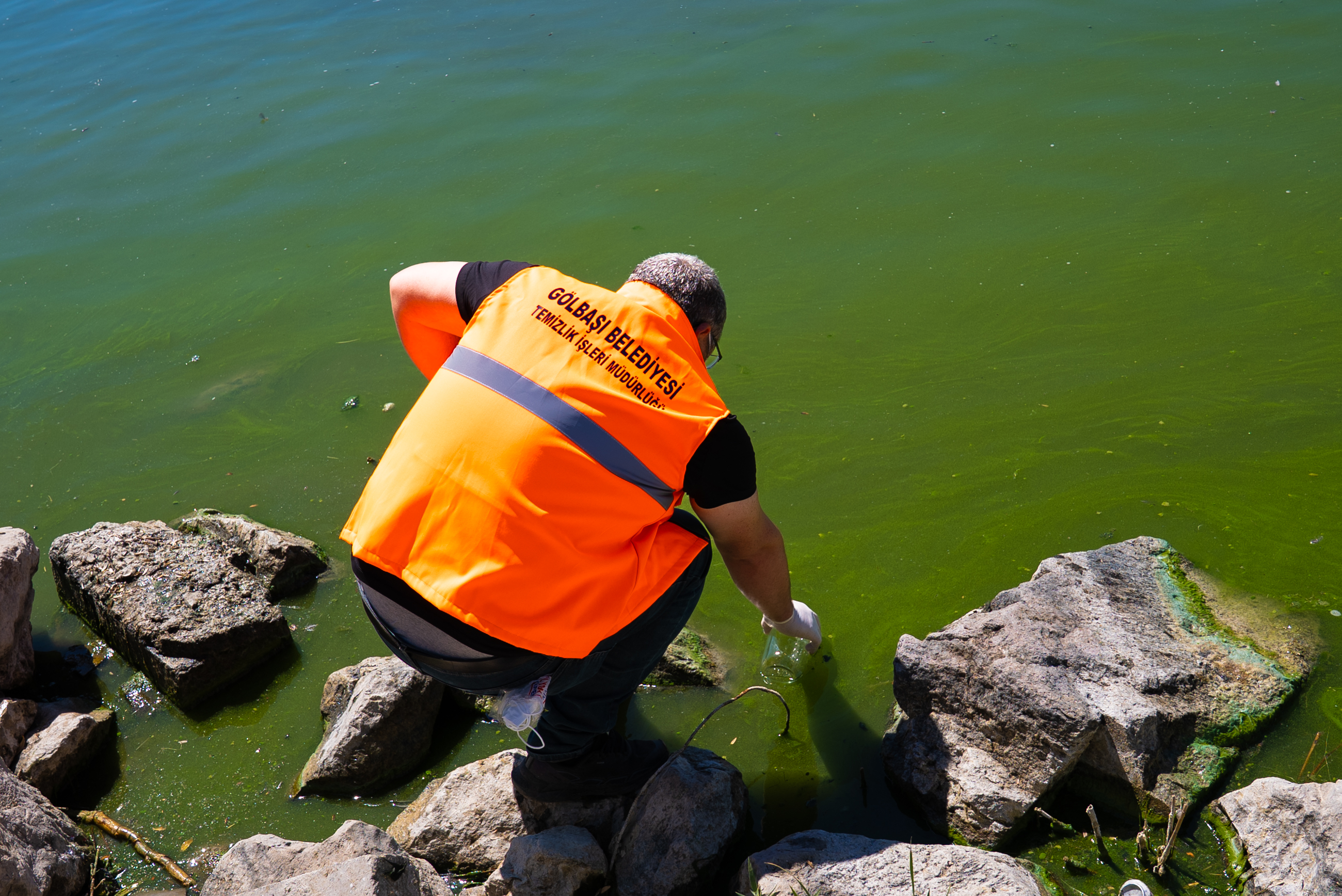 Mogan Gölü’nde Temizlik (1)