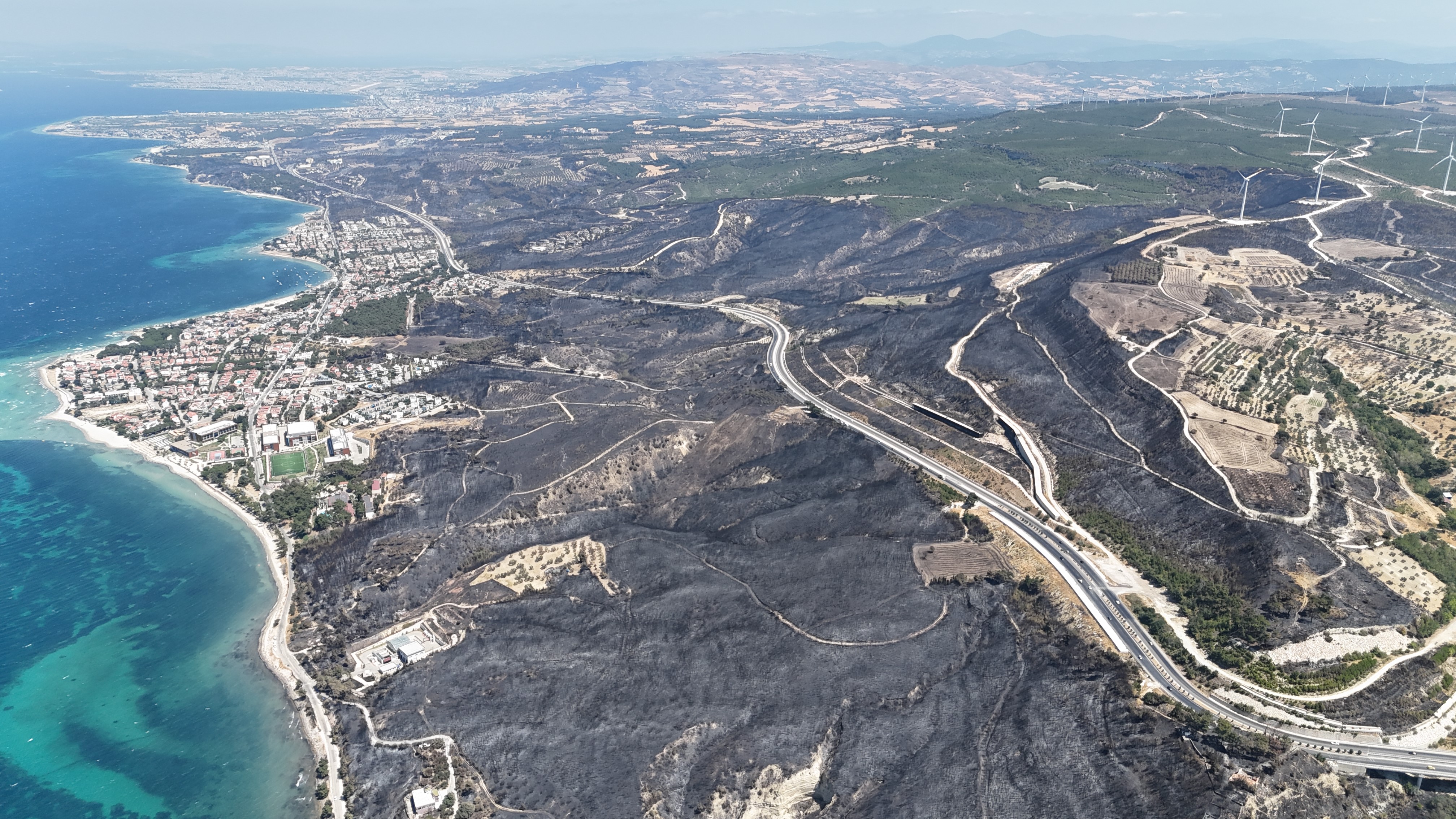 Çanakkale’de yangın kontrol atına alındı - 2