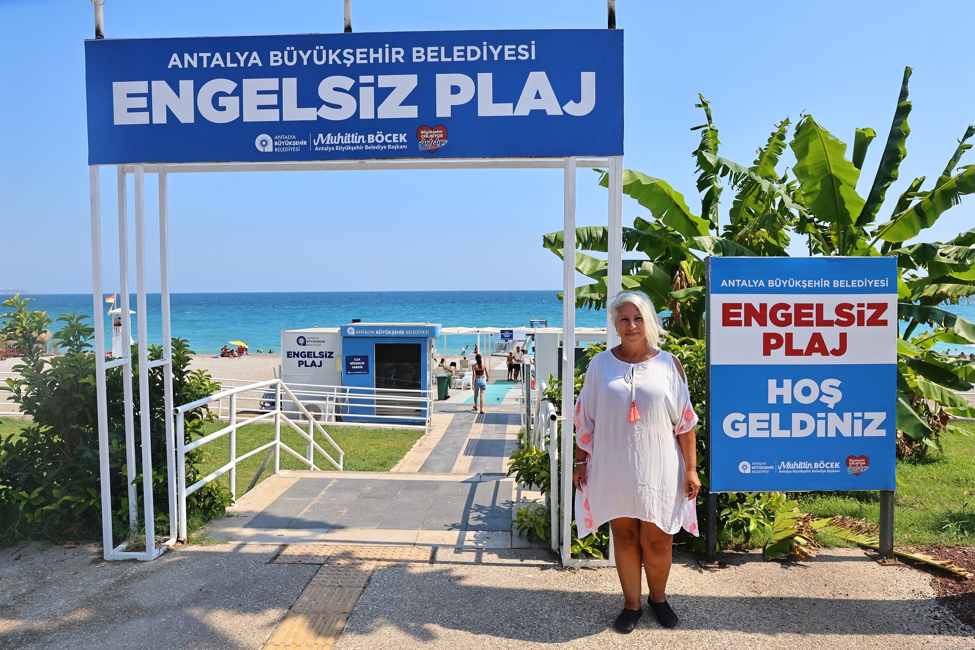 Antalya Büyükşehir’in Engelsiz Plajları (1)
