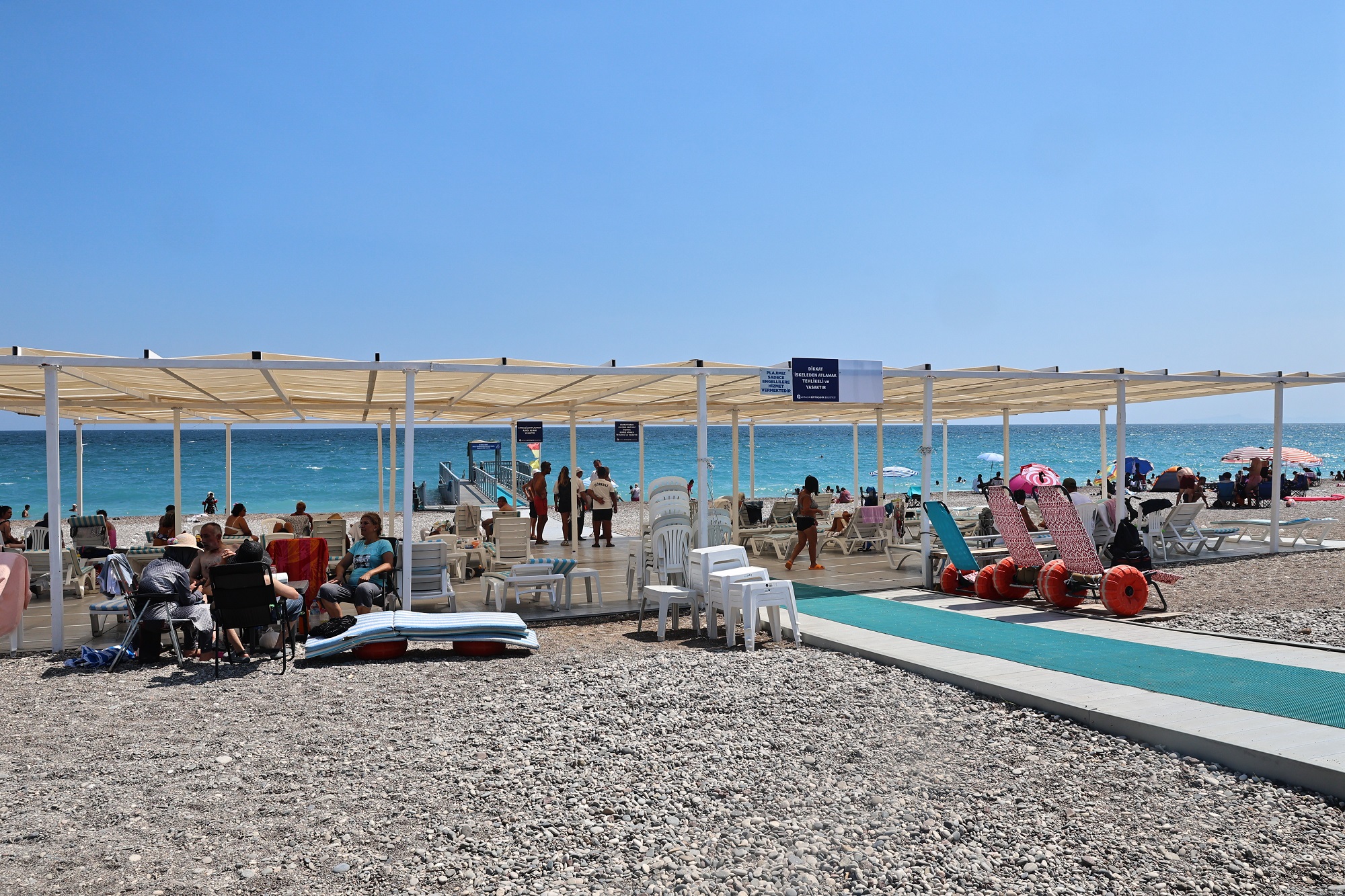 Antalya Büyükşehir’in Engelsiz Plajları (2)