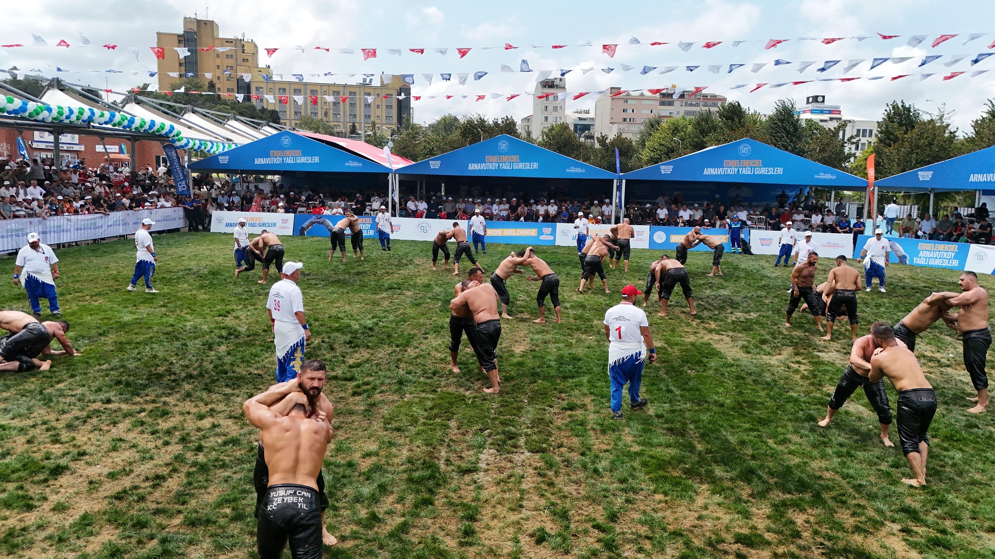 Arnavutköy'de İstanbul'un Kırkpınar' Başladı (3)