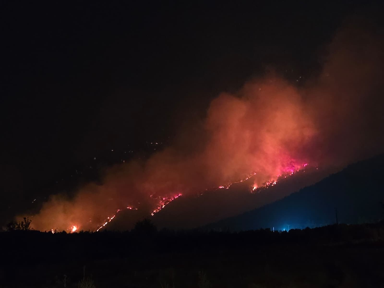 Denizli'deki Orman Yangını (1)