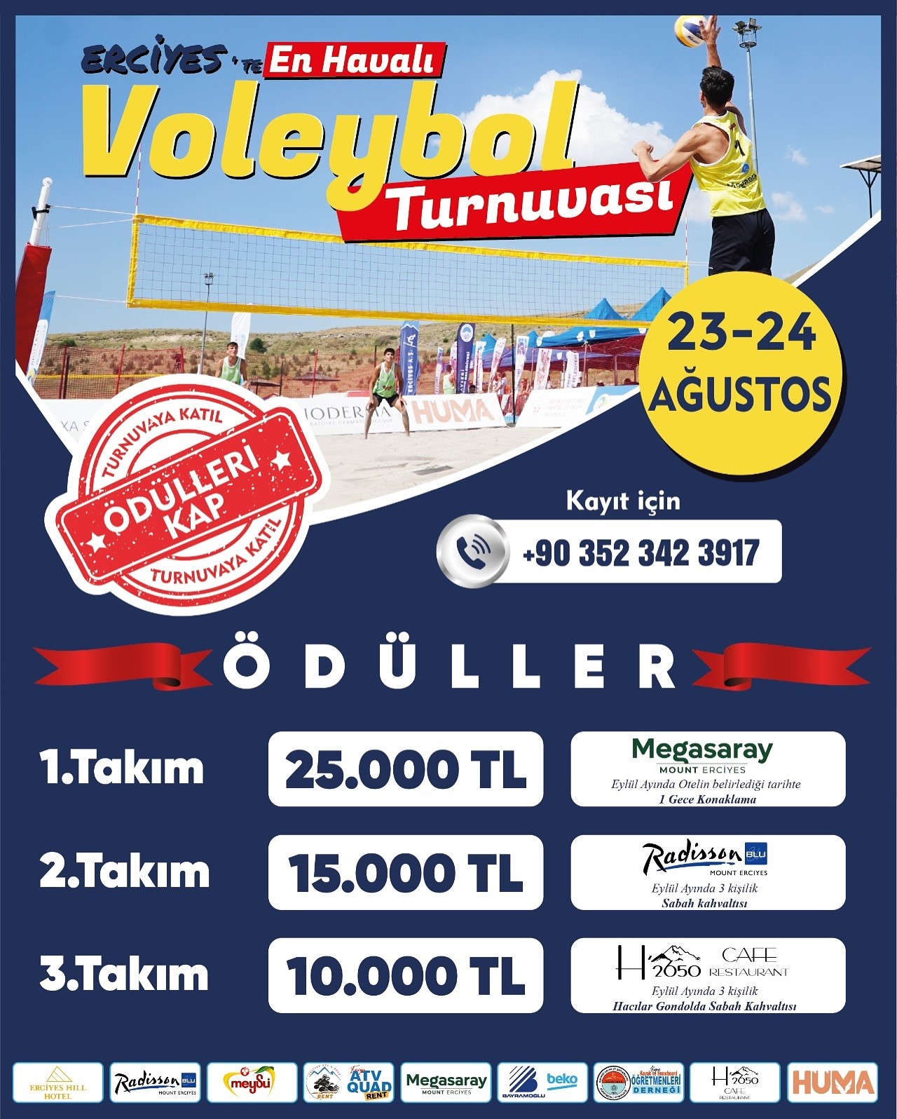 En Havalı Voleybol Turnuvası (1)