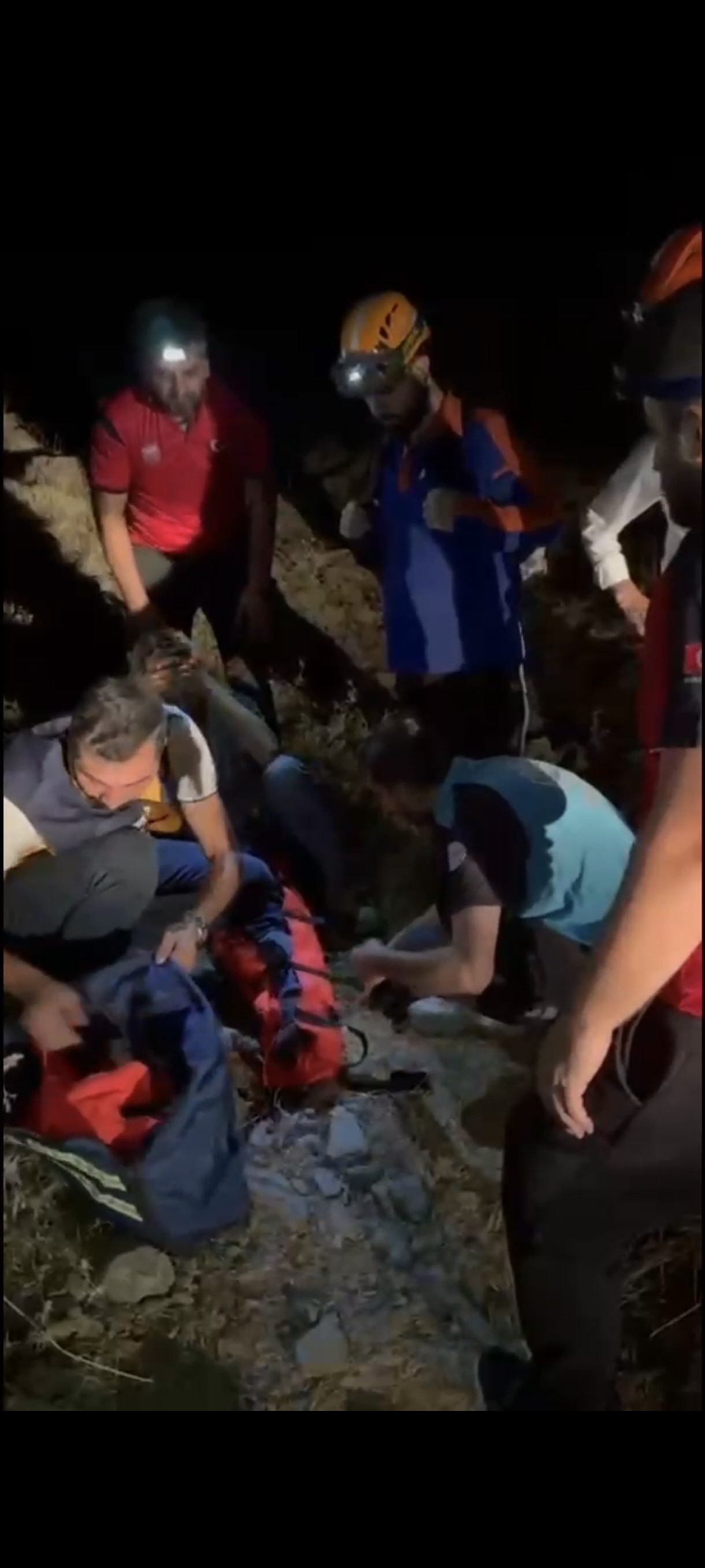 Muş'ta Ayağı Kırılan Genç (2)