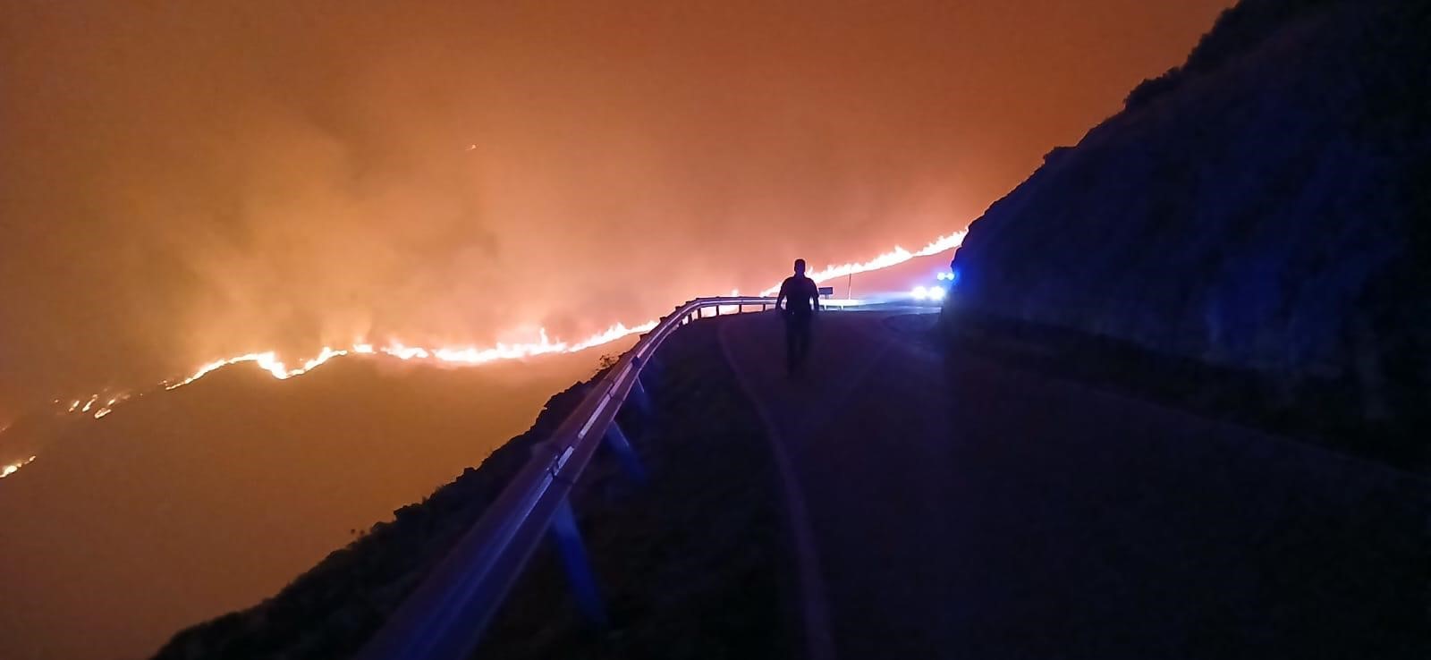 Orman Yangını İspanya (2)