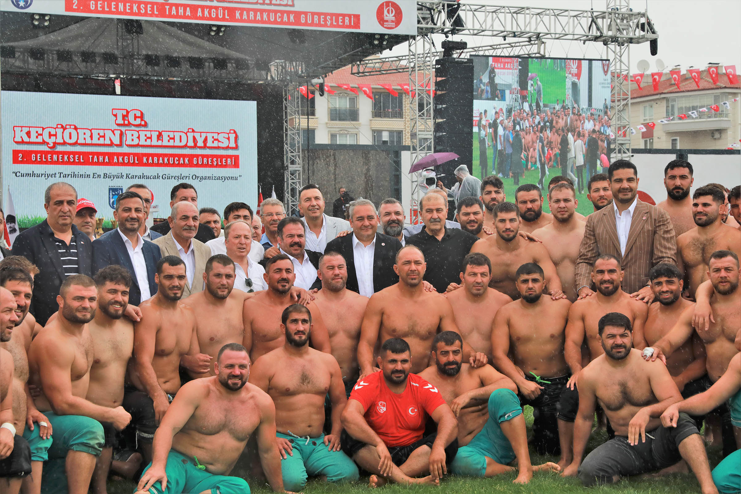 Taha Akgül Güreşleri'nde Altın Kemer Aktürk’ün (5)