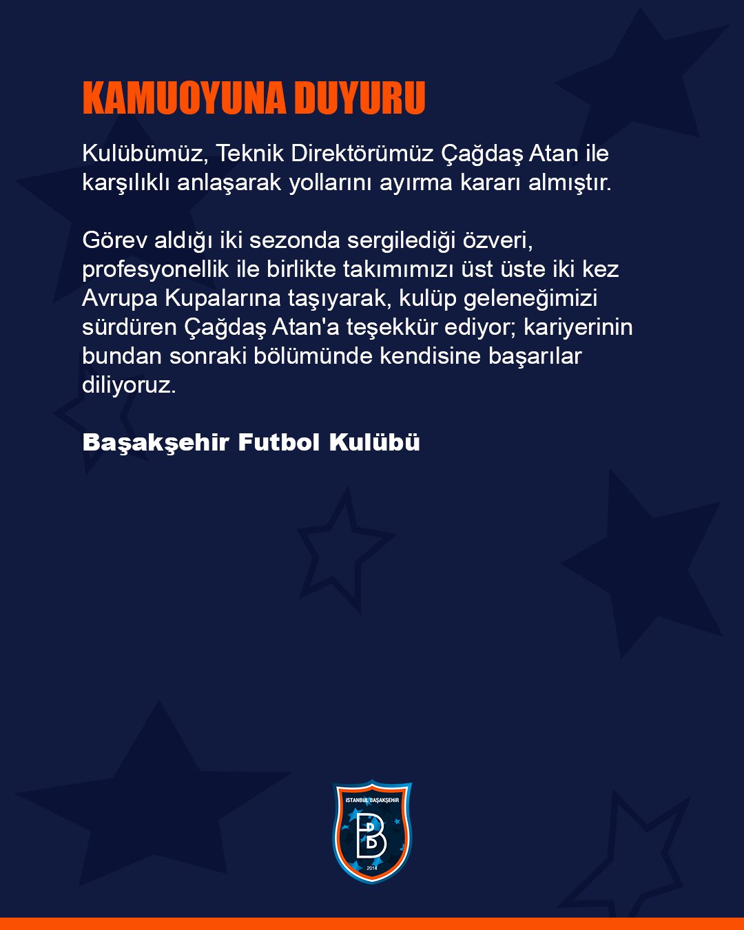 Çağdaş Atan Ayrılık