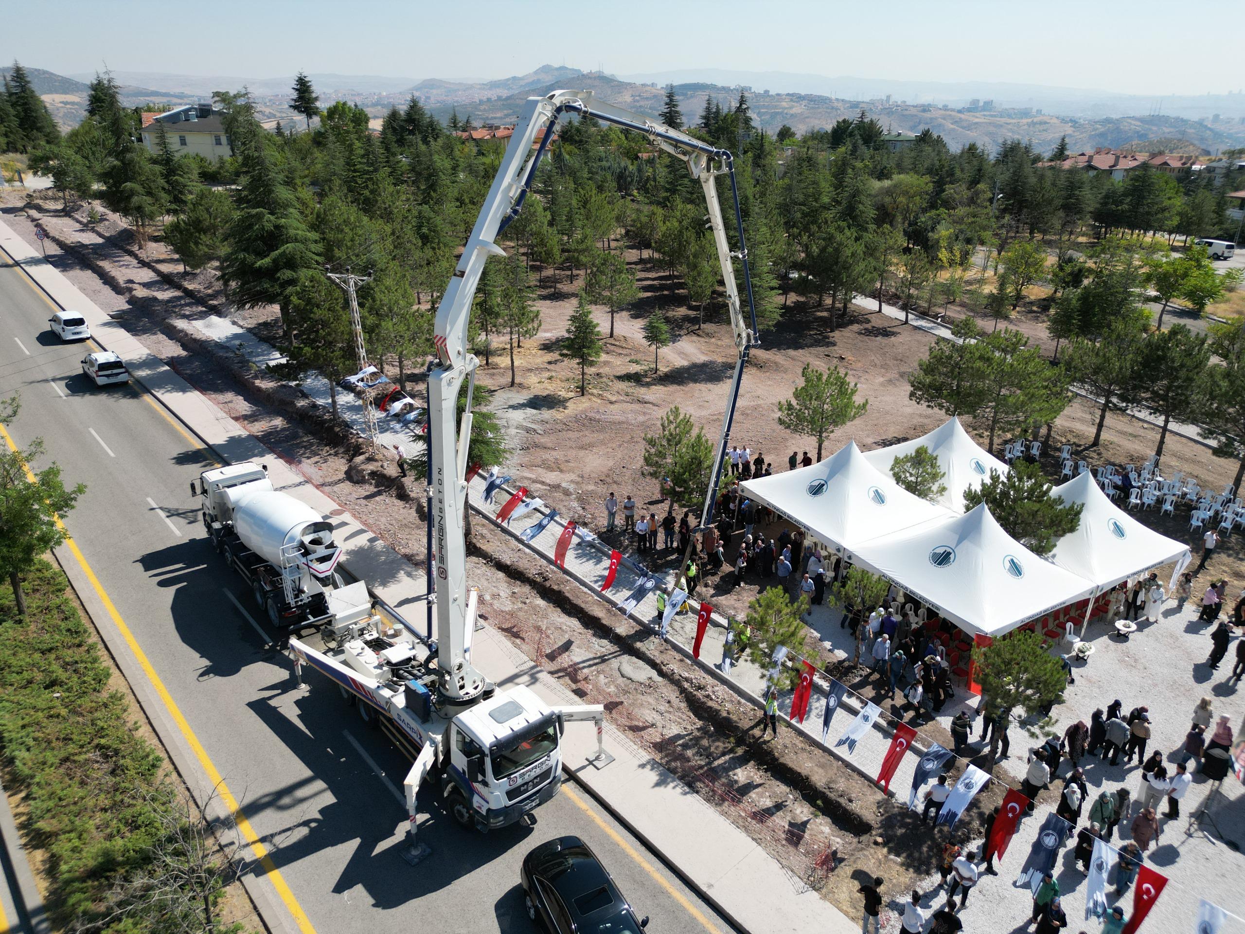 Karacaören Mahallesi̇'nde 3 Dev Yatirimin Temelleri̇ Atildi (3)