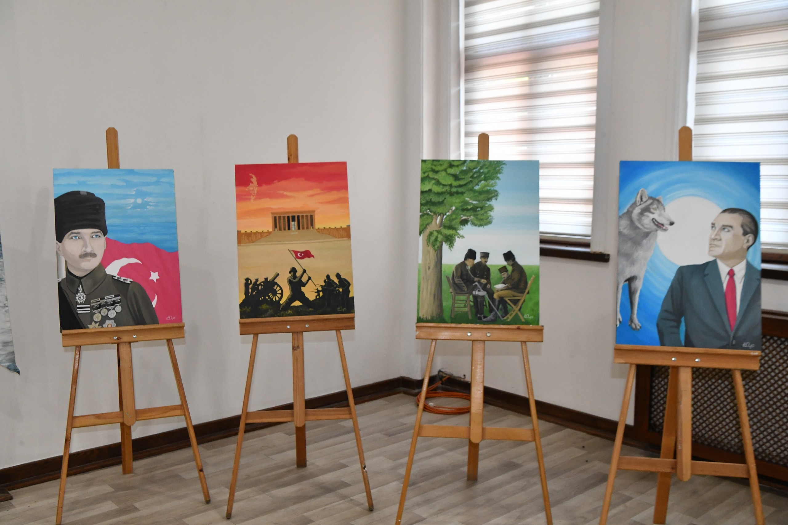 Mamak’ta Dünya Barış Günü’ne Özel Resim Sergisi (8)