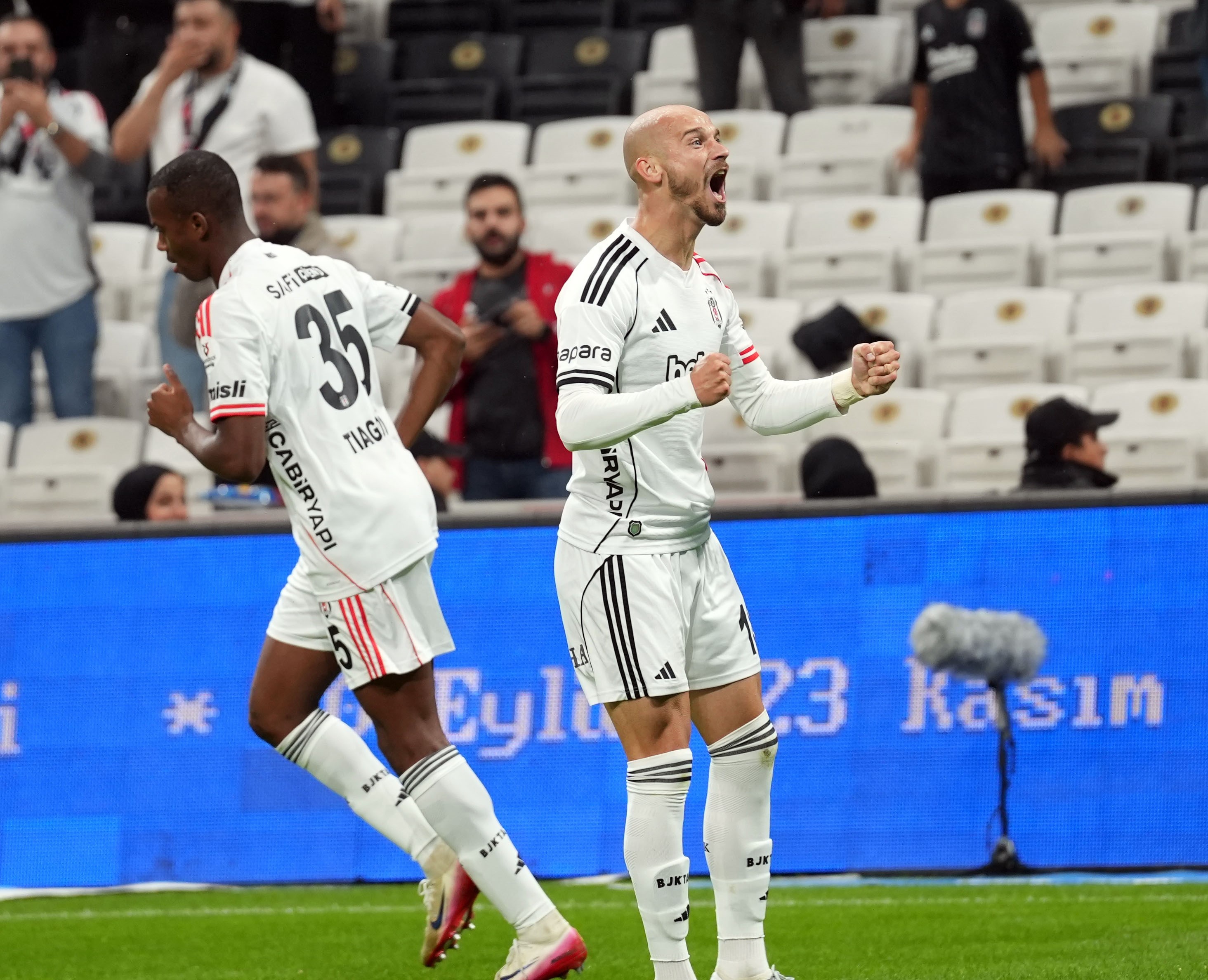 Beşiktaş’ta gol yükünü yabancılar taşıyor