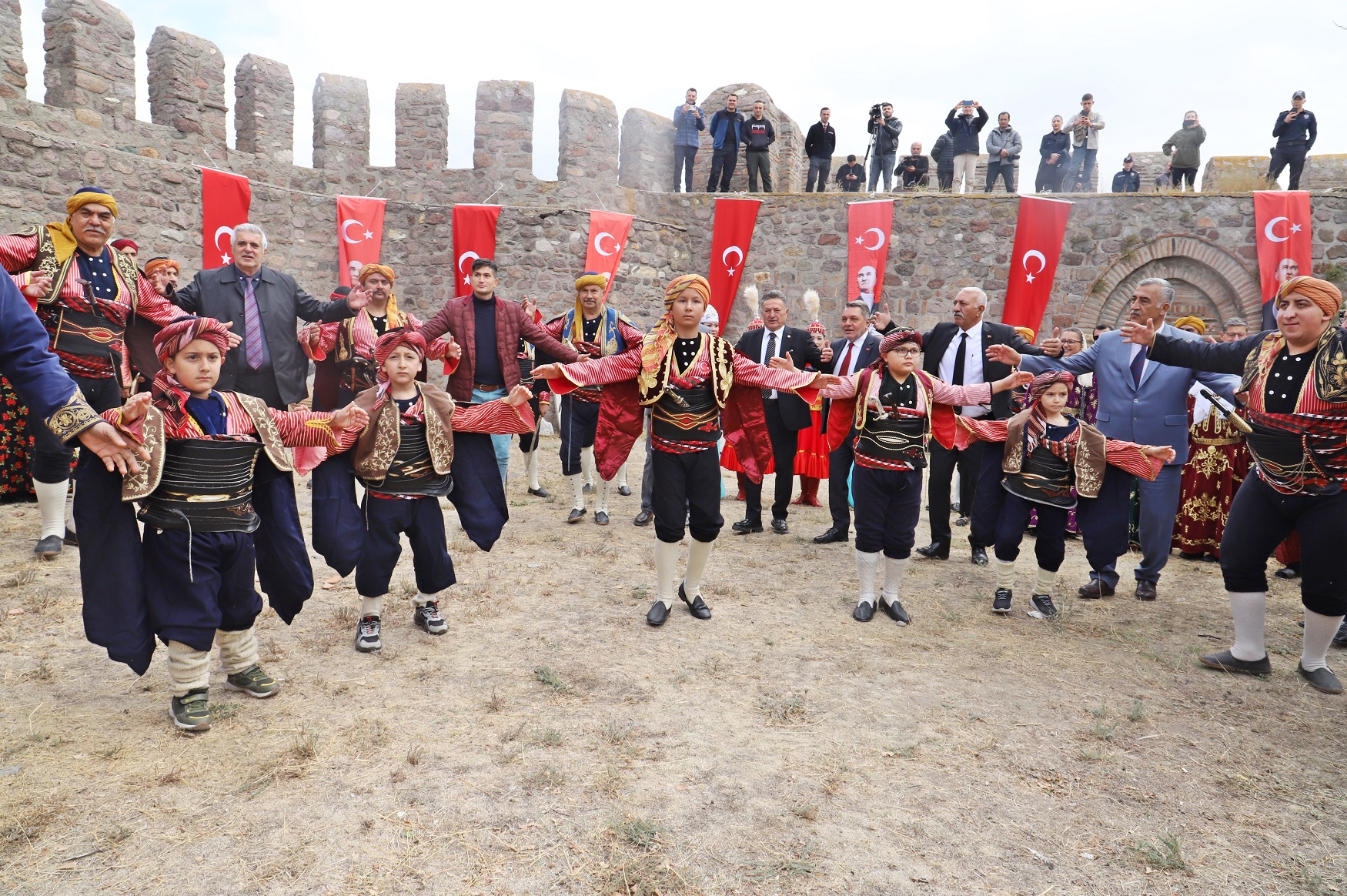 Ankara Kalesi’nde Bayrak Töreni (1)