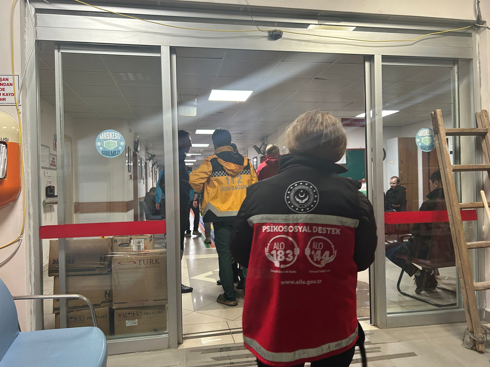 Bakan Göktaş ,Balıkesir Depremi (3)