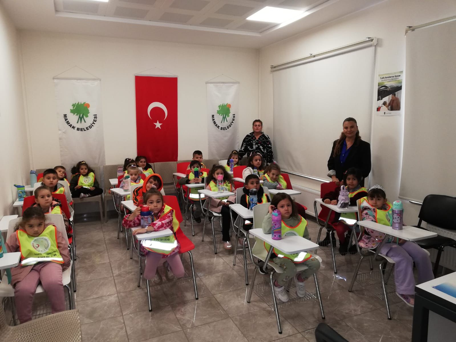 Mamak’ta Çocuklar Trafik Bilinciyle Büyüyor (6)