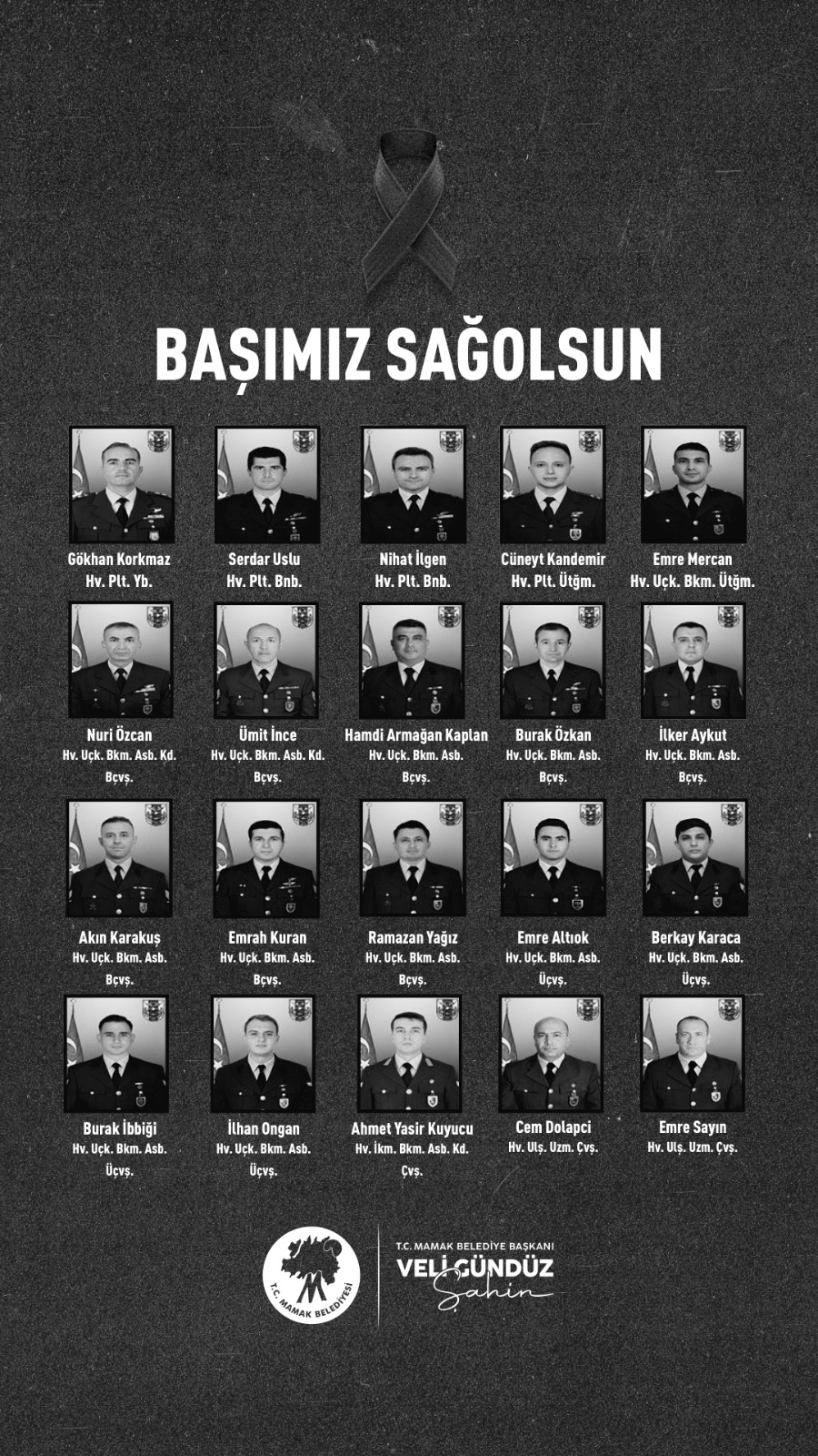 12.11.2025 Başkan Şahin’den Şehit Askerler İçin Taziye Mesajı (2)