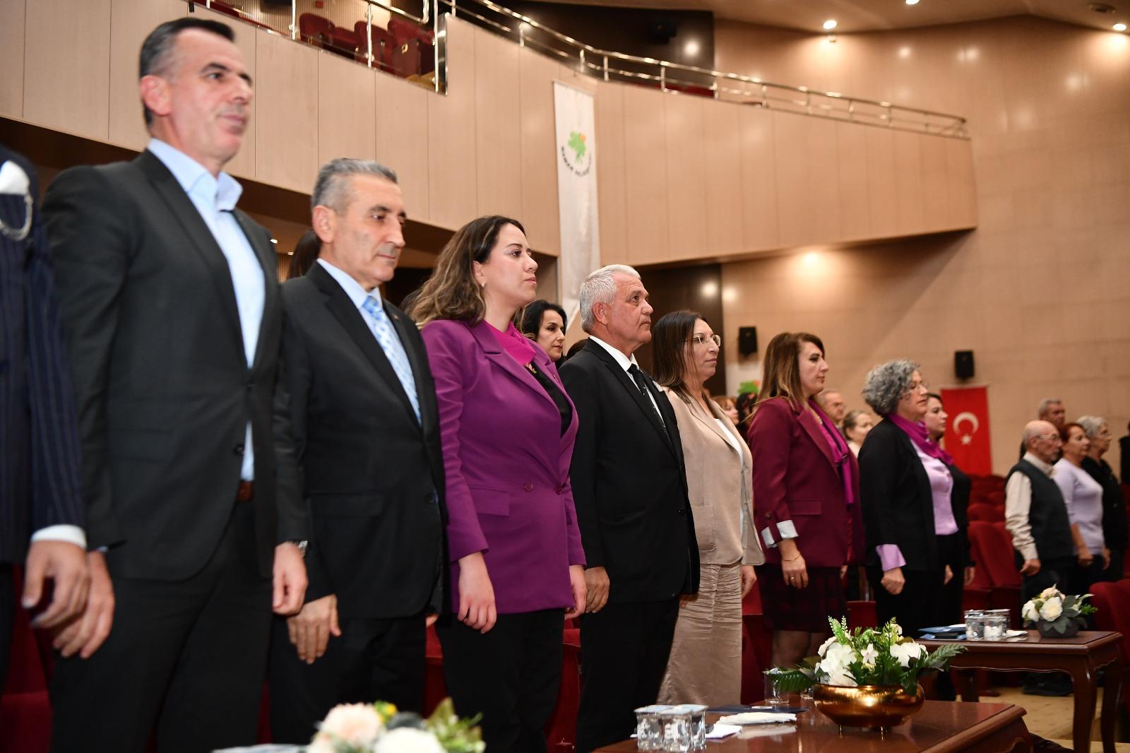 25 Kasım Kadına Yönelik Şiddete Karşı Uluslararası Mücadele Günü Programı Mamak’ta Gerçekleştirildi (5)