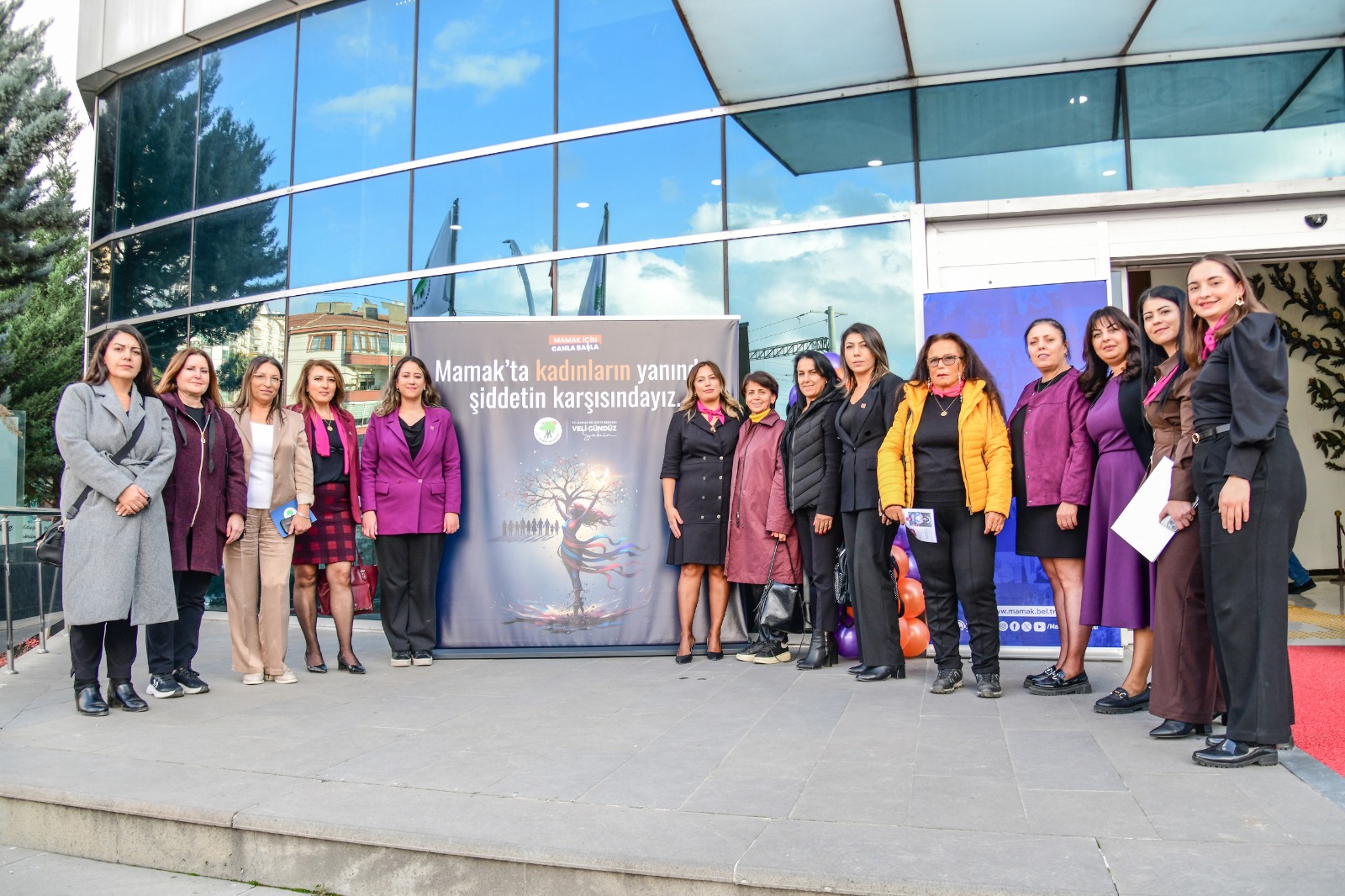 25 Kasım Kadına Yönelik Şiddete Karşı Uluslararası Mücadele Günü Programı Mamak’ta Gerçekleştirildi (6)