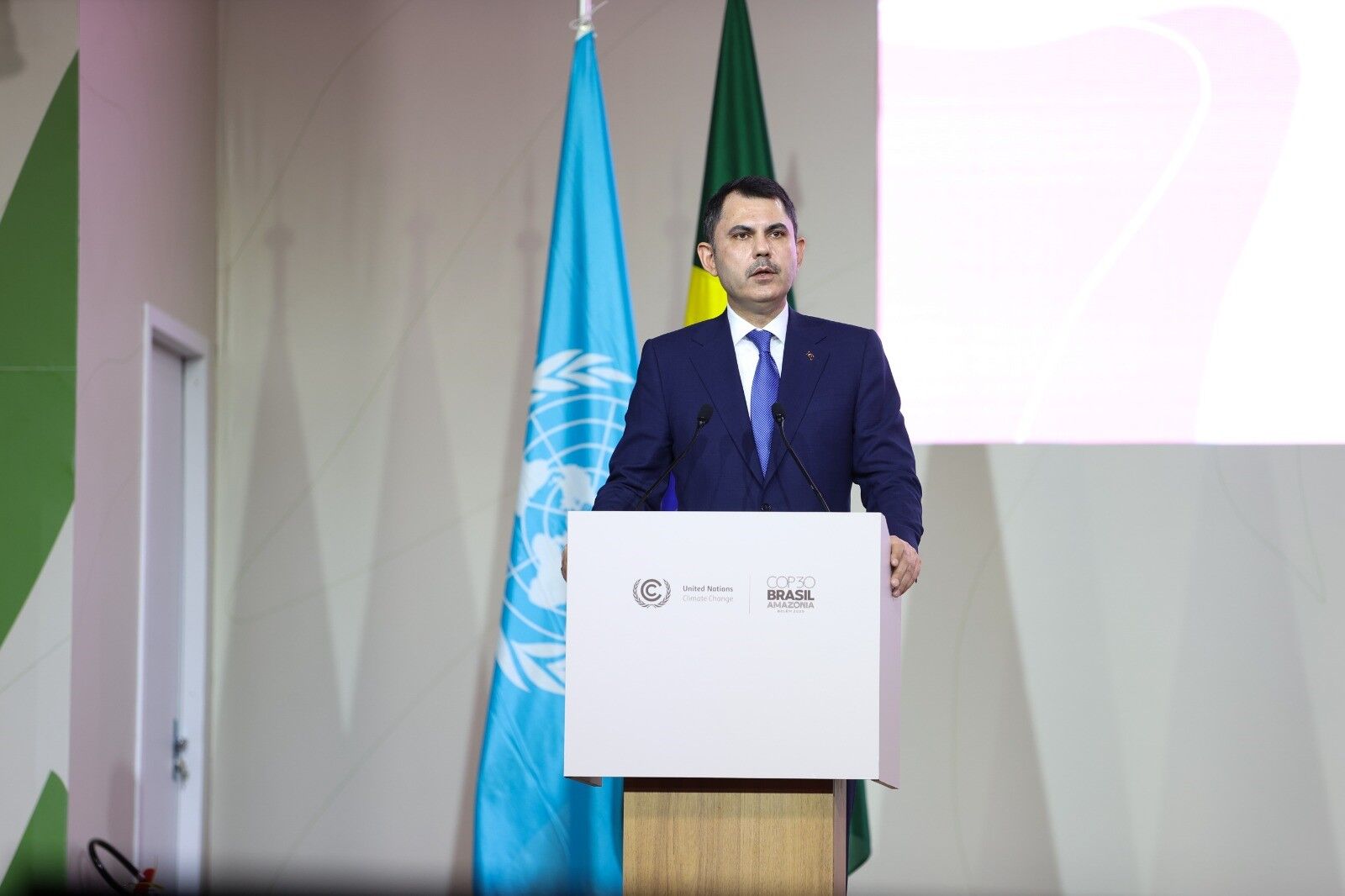 Çevre, Şehircilik ve İklim Değişikliği Bakanı Murat Kurum, COP30