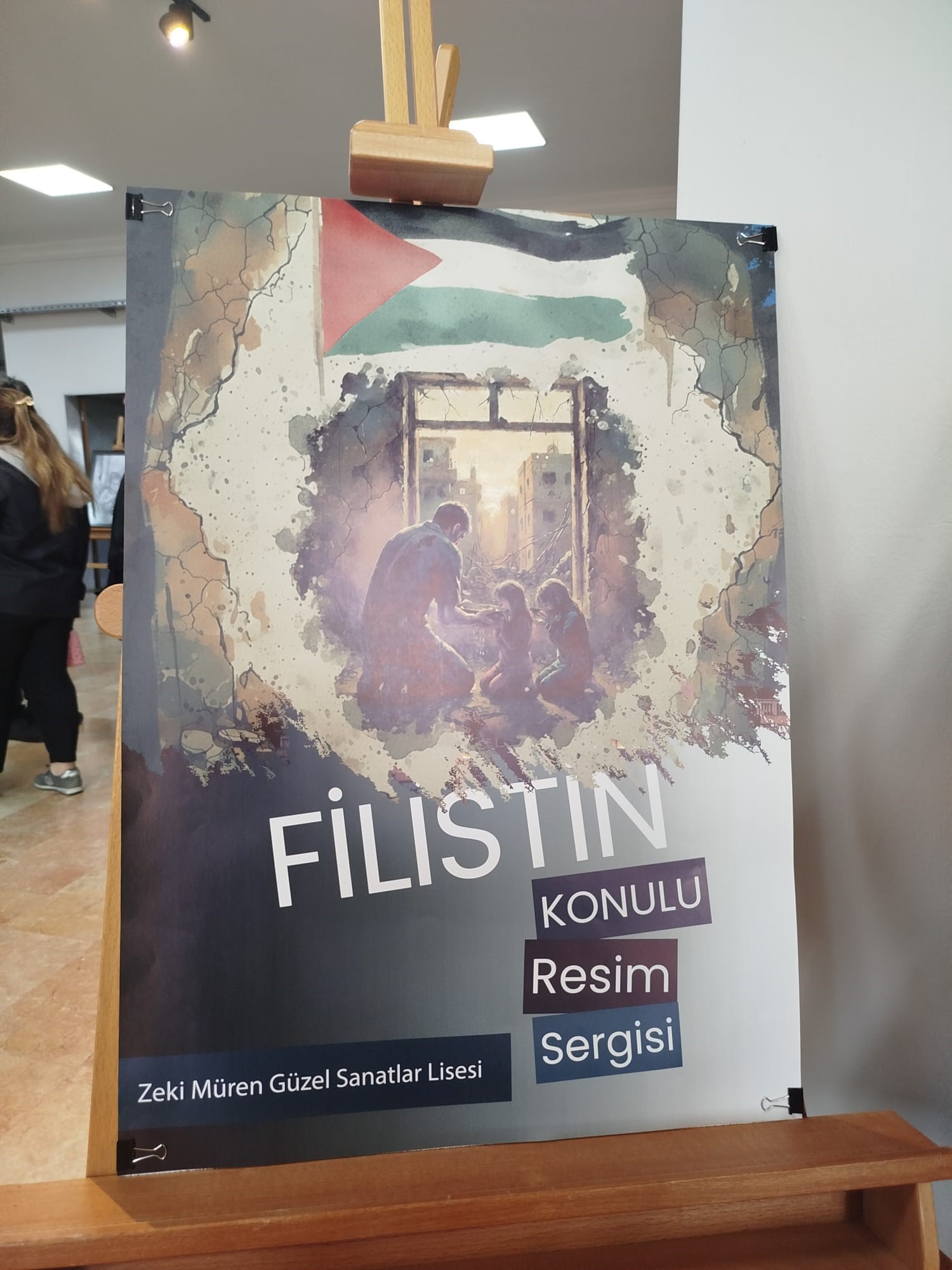 Bursa’da Öğrencilerden Gazze Çocuklarına Sergi (1)