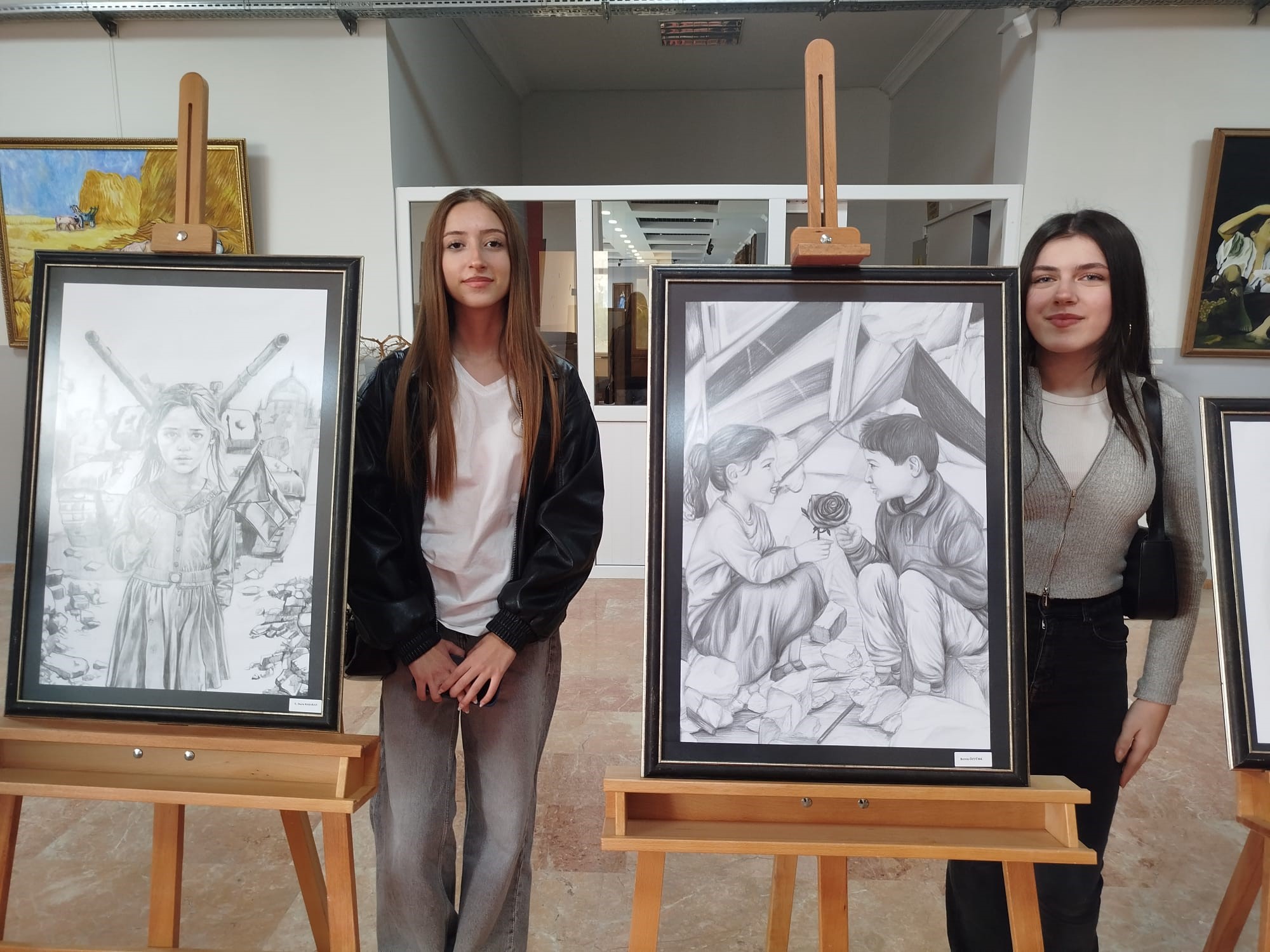 Bursa’da Öğrencilerden Gazze Çocuklarına Sergi (2)