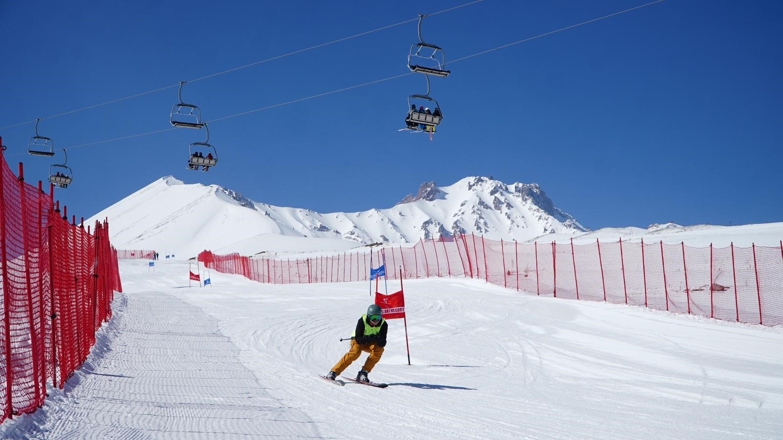 Erciyes’te Diplomatik Kayak Yarışı (3)