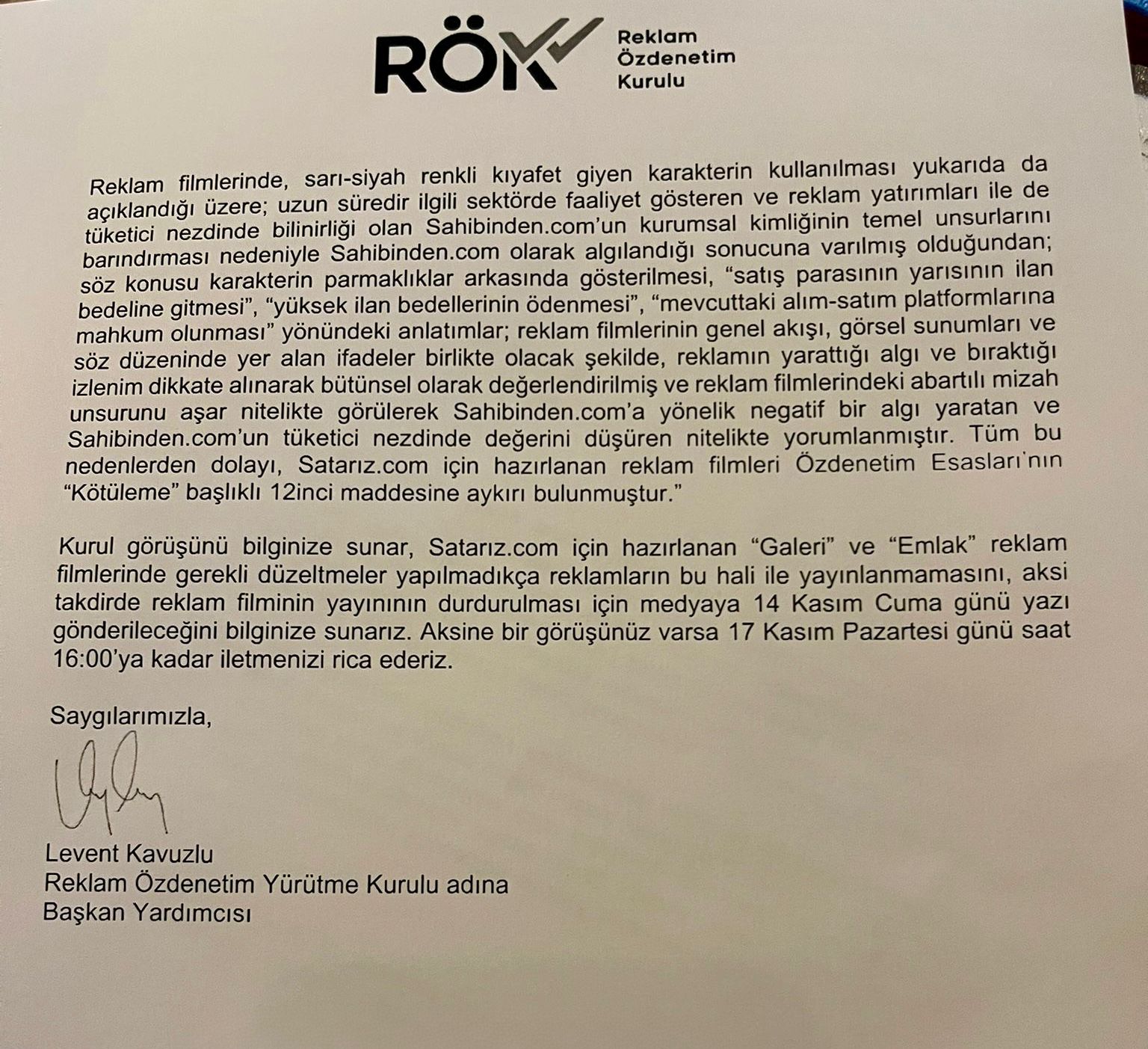 Reklam Özdenetim Kurulu Belgeleri (1)