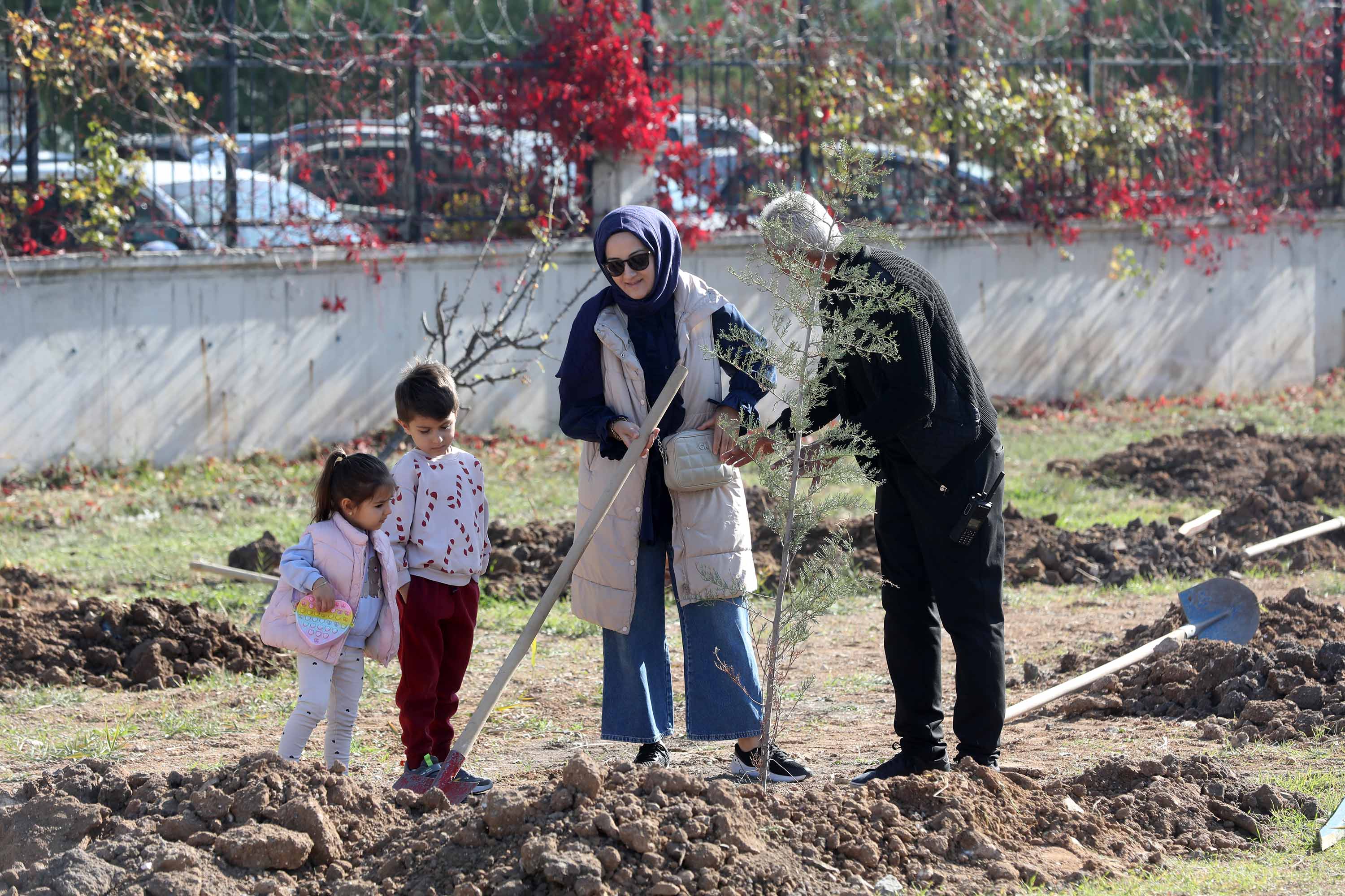 Yenimahalle’de Ağaçlar Toprakla Buluştu (2)