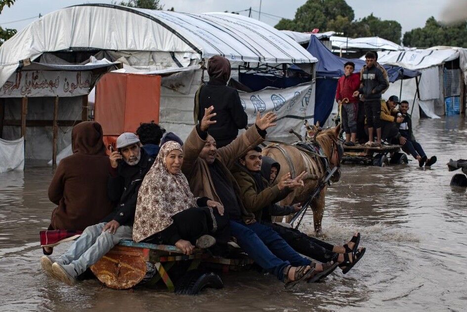 Gazze’yi vuran Byron fırtınasında 12 kişi hayatını kaybetti