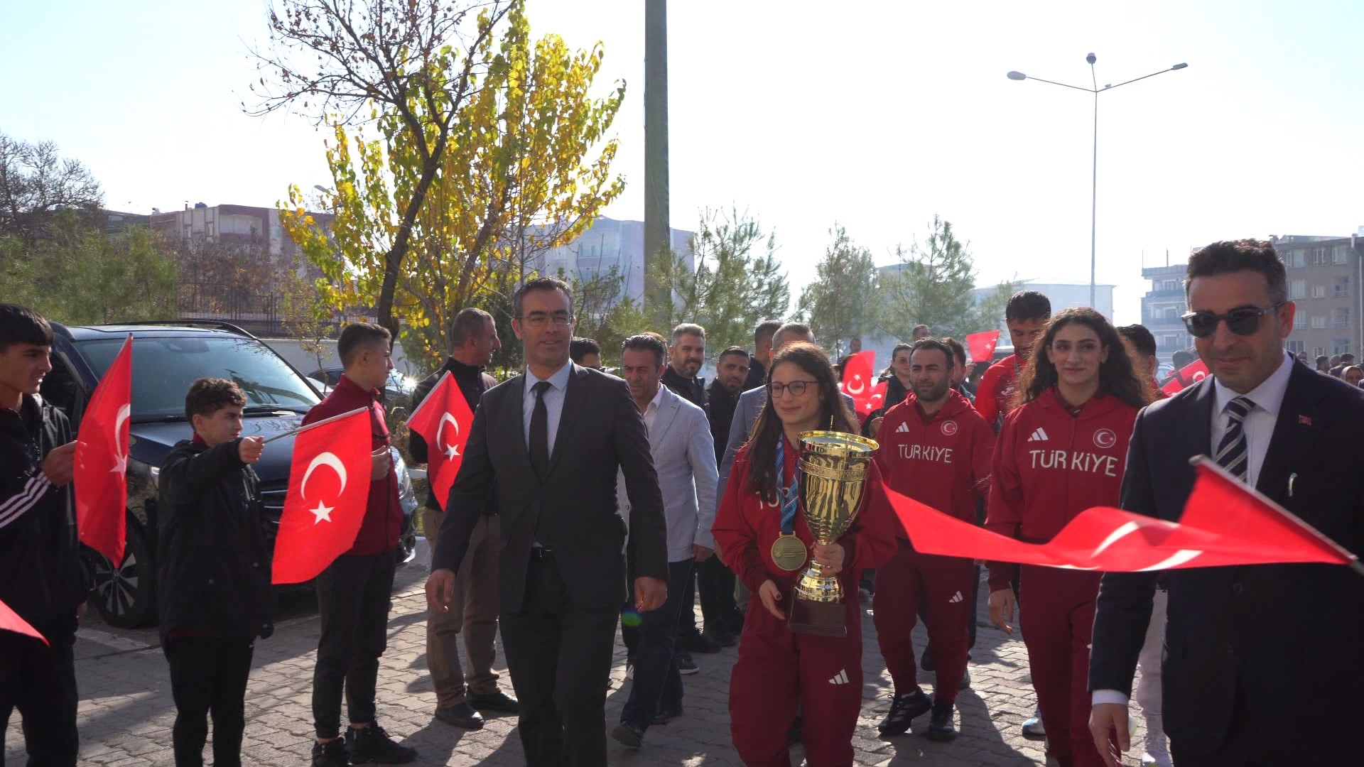 Avrupa Şampiyonu Nurselen Yalgatekin Şırnak’ta coşkuyla karşılandı - 3