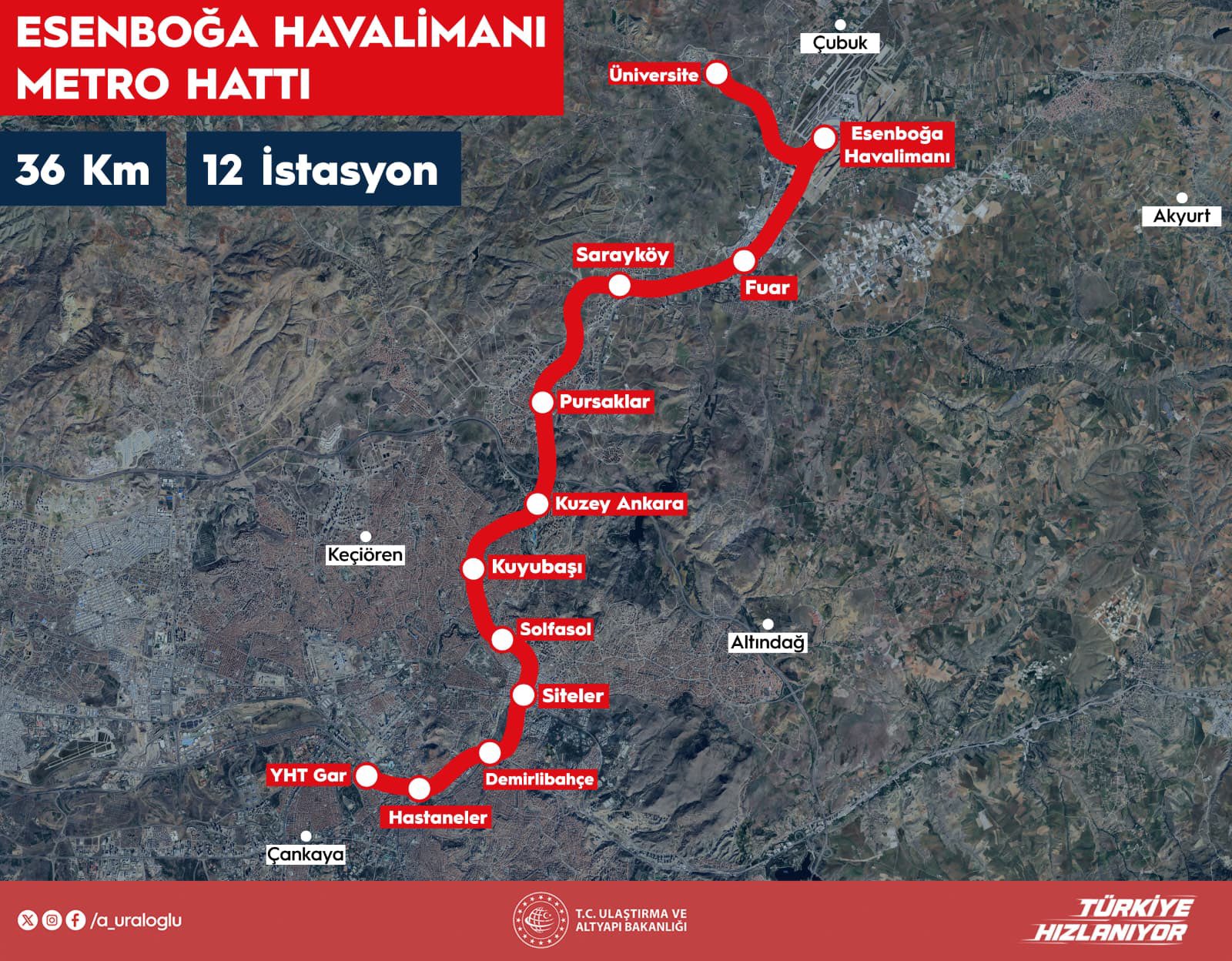Esenboğa Havalimanı Metrosu