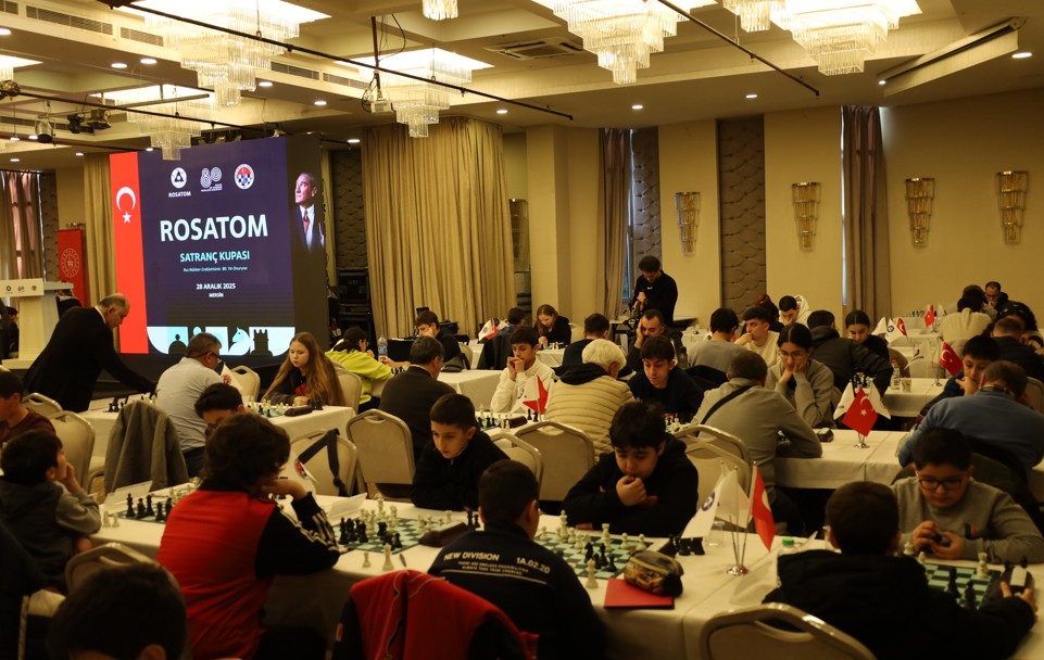 Rosatom Satranç Kupası Mersin’de rekor katılımla yapıldı - 2