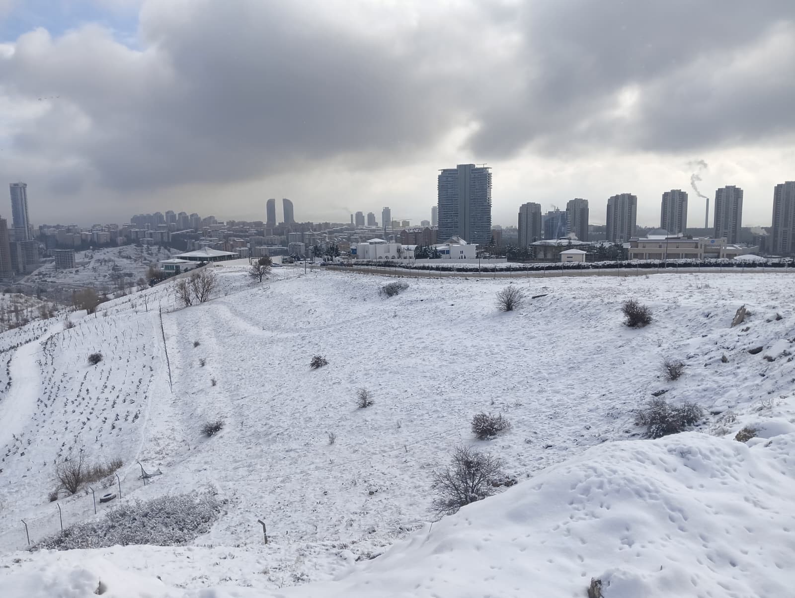 Başkentte kar tekrar etkisini artırıyor - 2