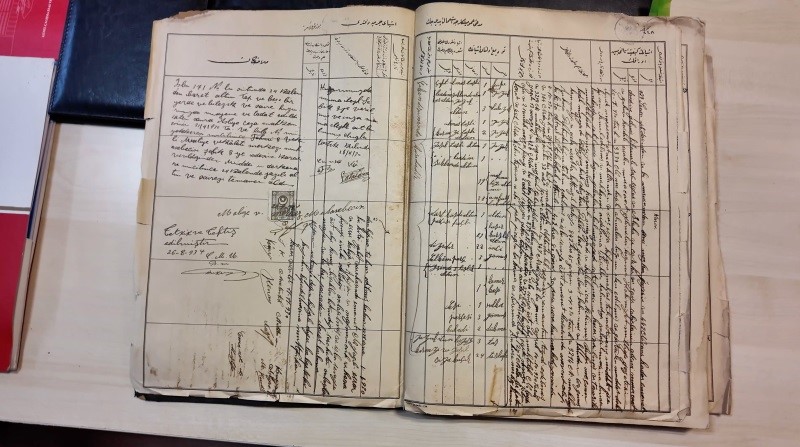 Ankara Adliyesi’nde 1926 yılına ait adli emanet defteri muhafaza altına alındı-3