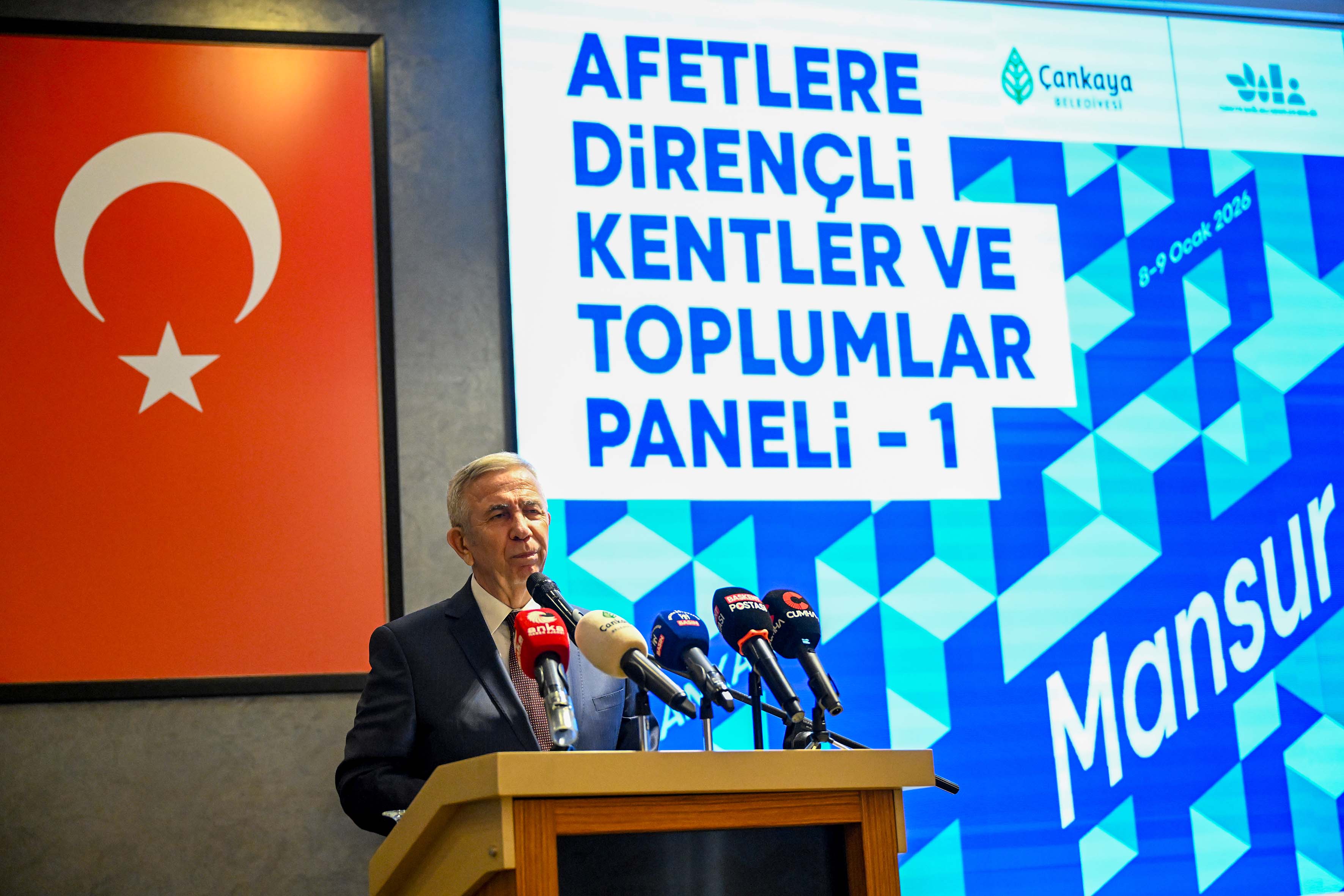 Ankara’da afet risklerine karşı yerel yönetimlerin rolü tartışıldı - 4