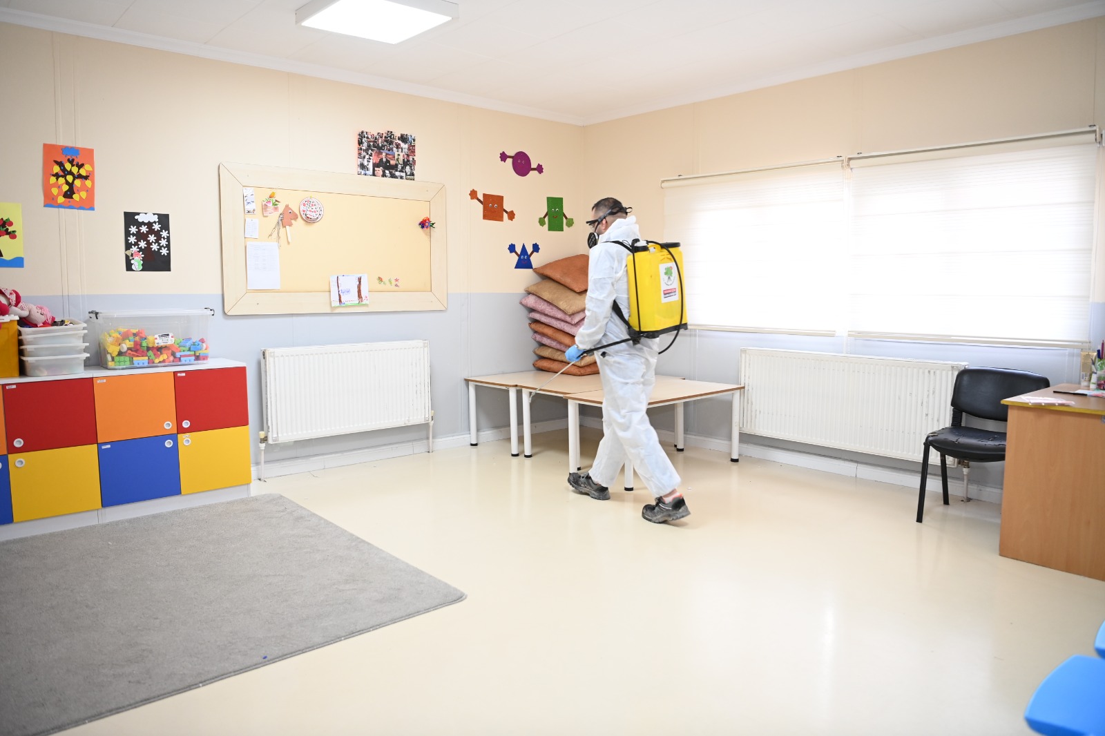 Mamak Belediyesi Kreşlerinde Yarıyıl Tatili Temizliği (2)