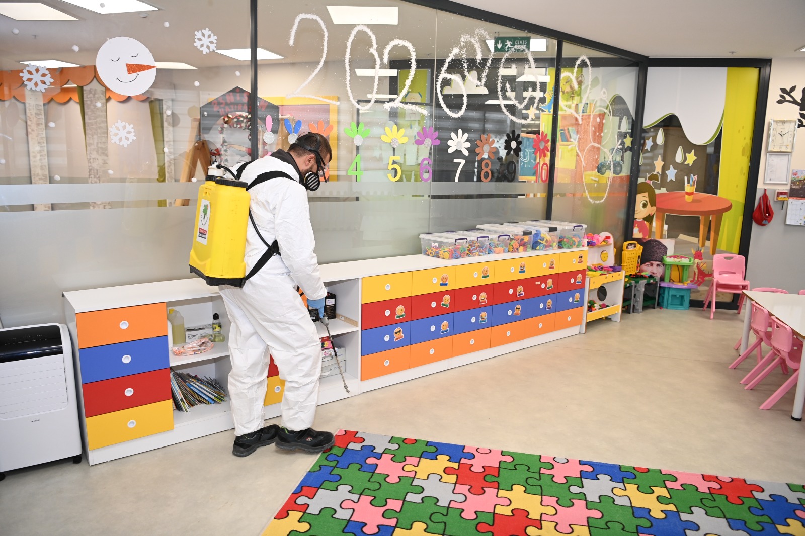 Mamak Belediyesi Kreşlerinde Yarıyıl Tatili Temizliği (4)