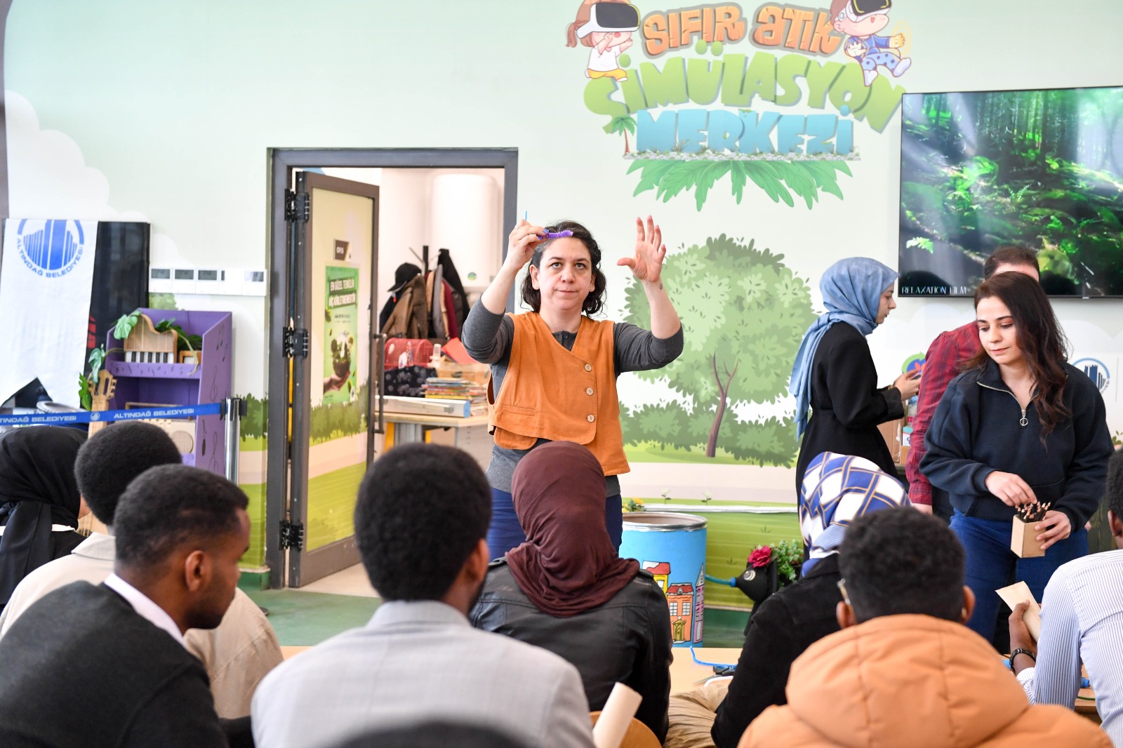 Sifir Atik Okulu’na Afri̇ka’dan Zi̇yaret (4)