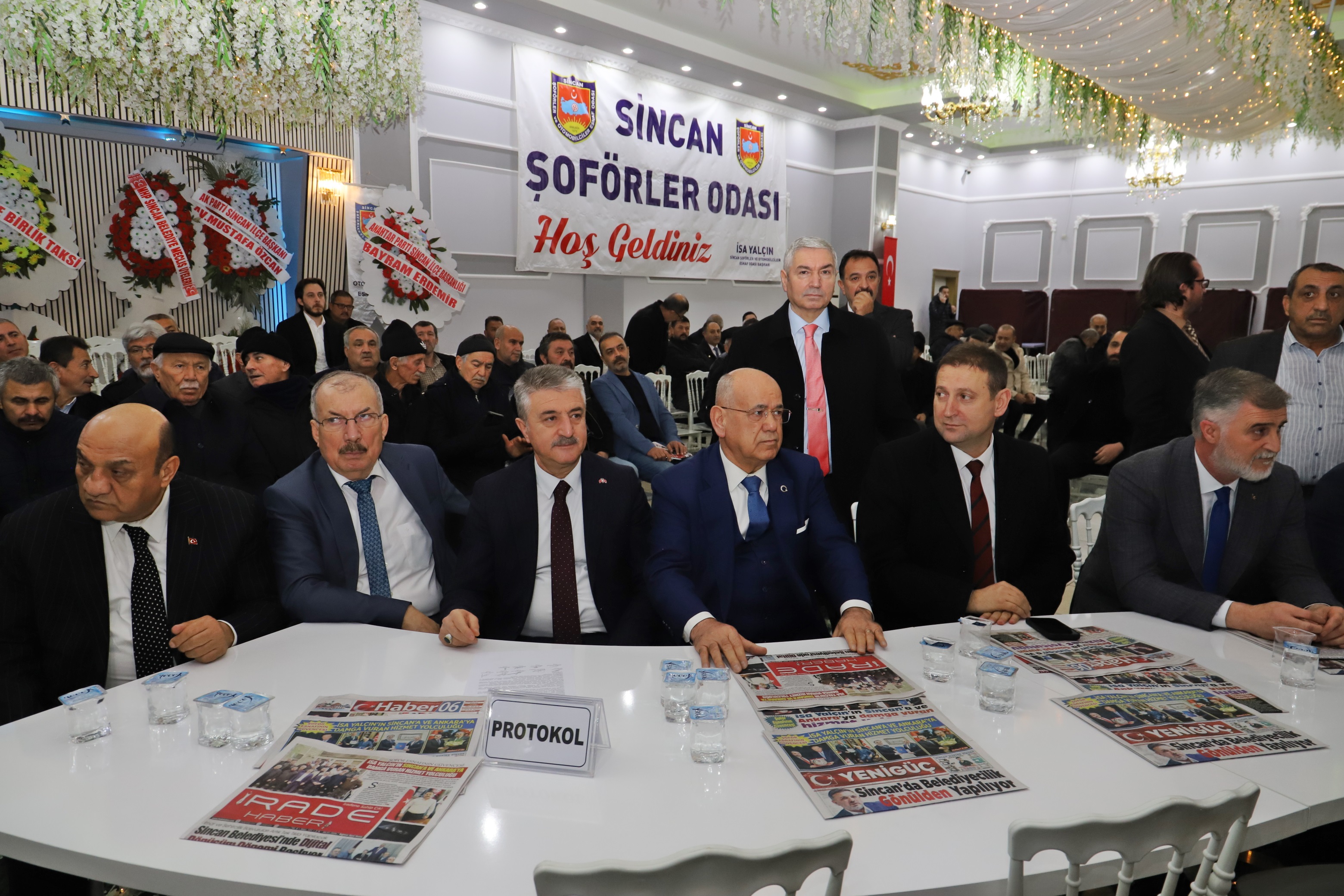 Sincan Şoförler Odası’nda İsa Yalçın (1)