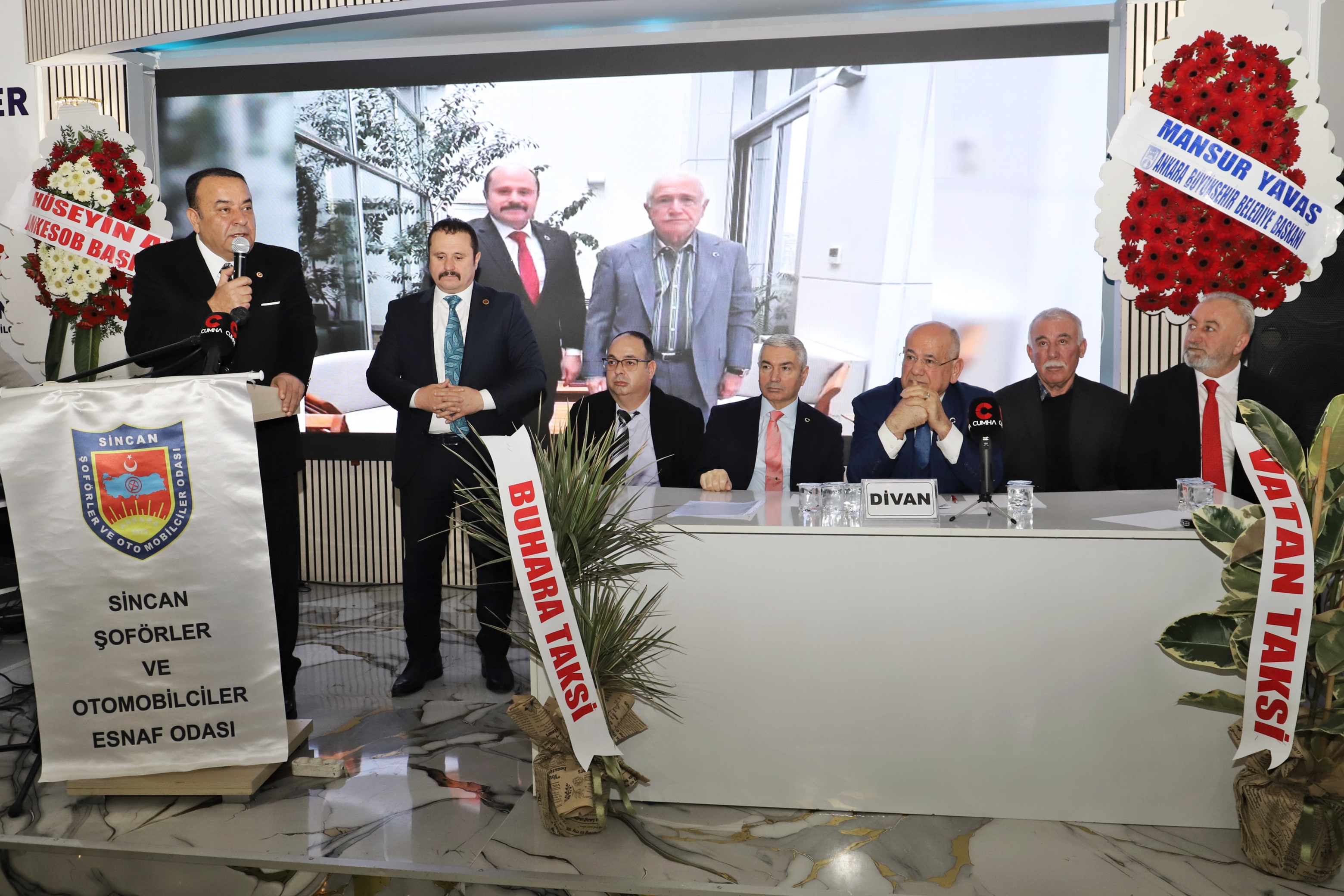 Sincan Şoförler Odası’nda İsa Yalçın (2)