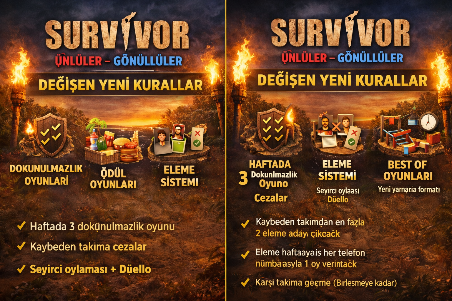 Survivor Yeni Kurallar (1)