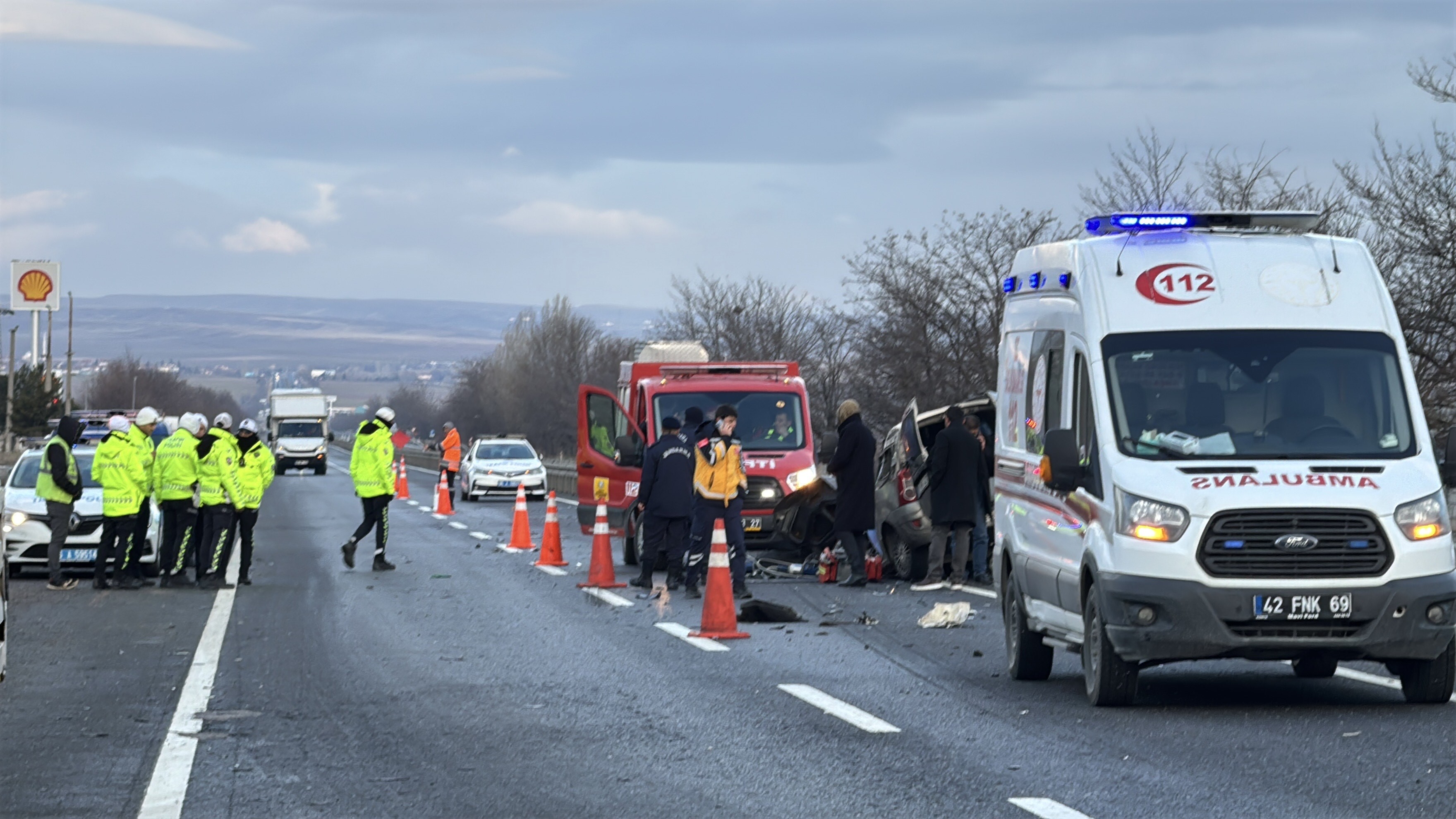 Ankara-Konya yolunda kaza - 2