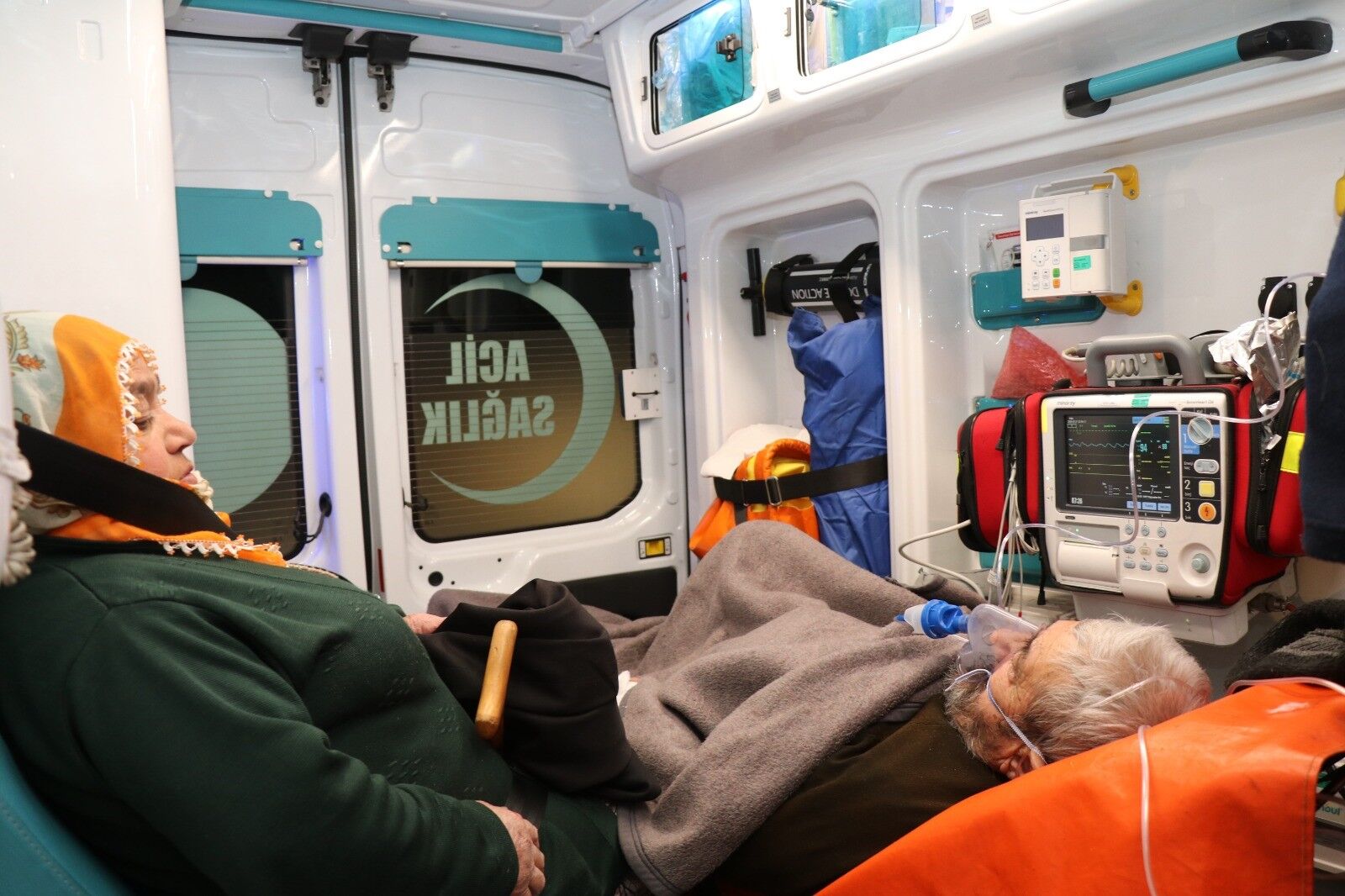 karda mahsur kaldılar